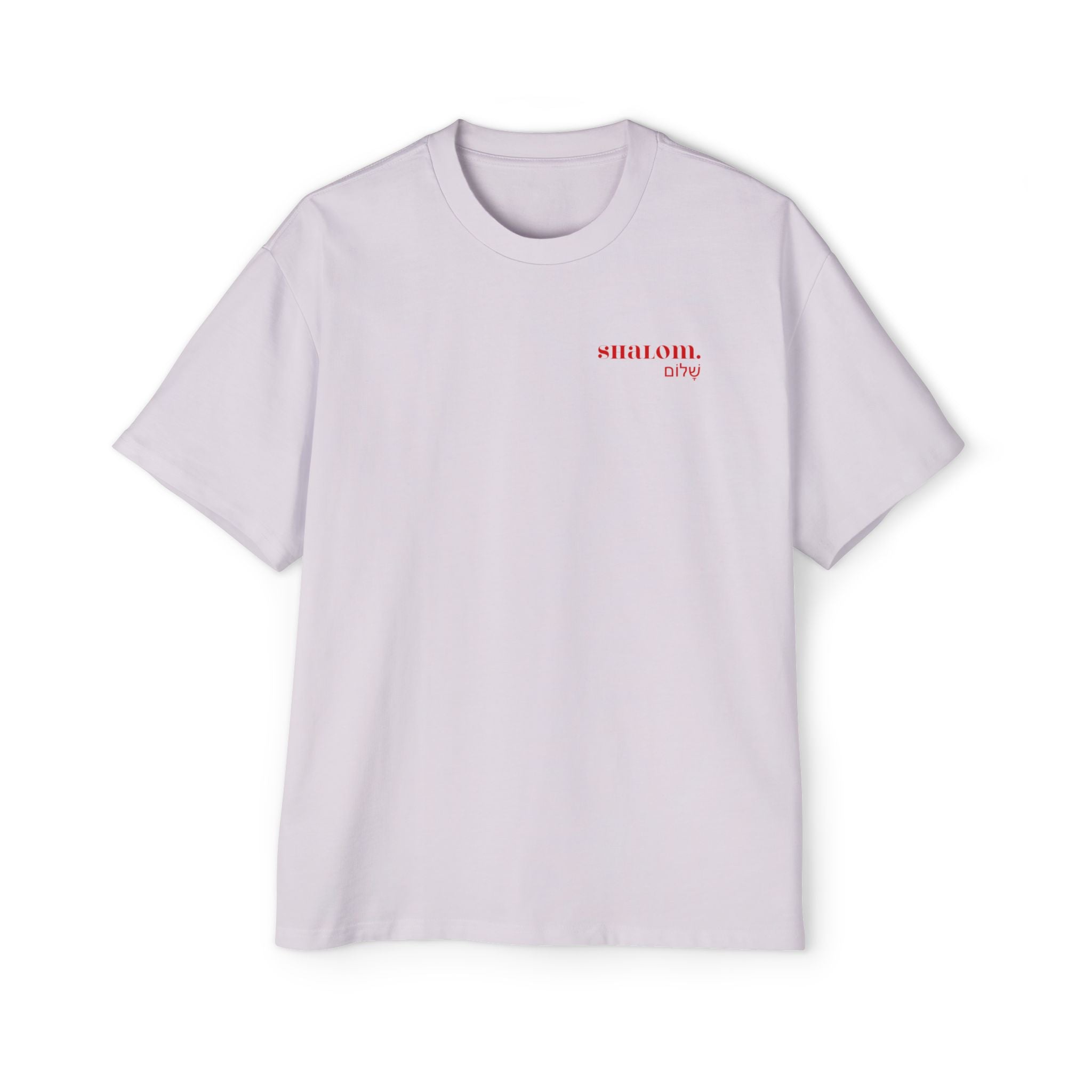 SHALOM Heavy Oversized Tee