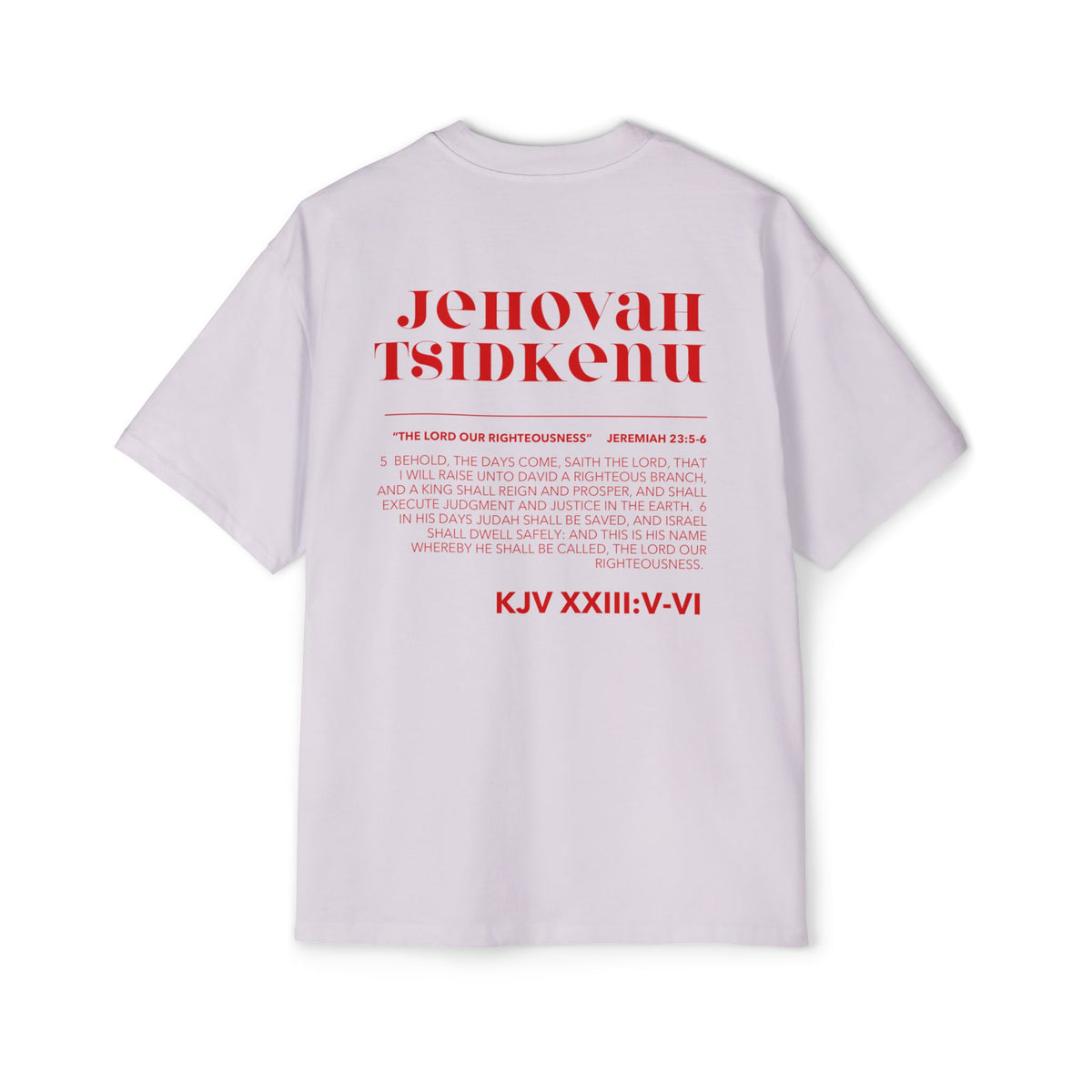 TSIDKENU Heavy Oversized Tee
