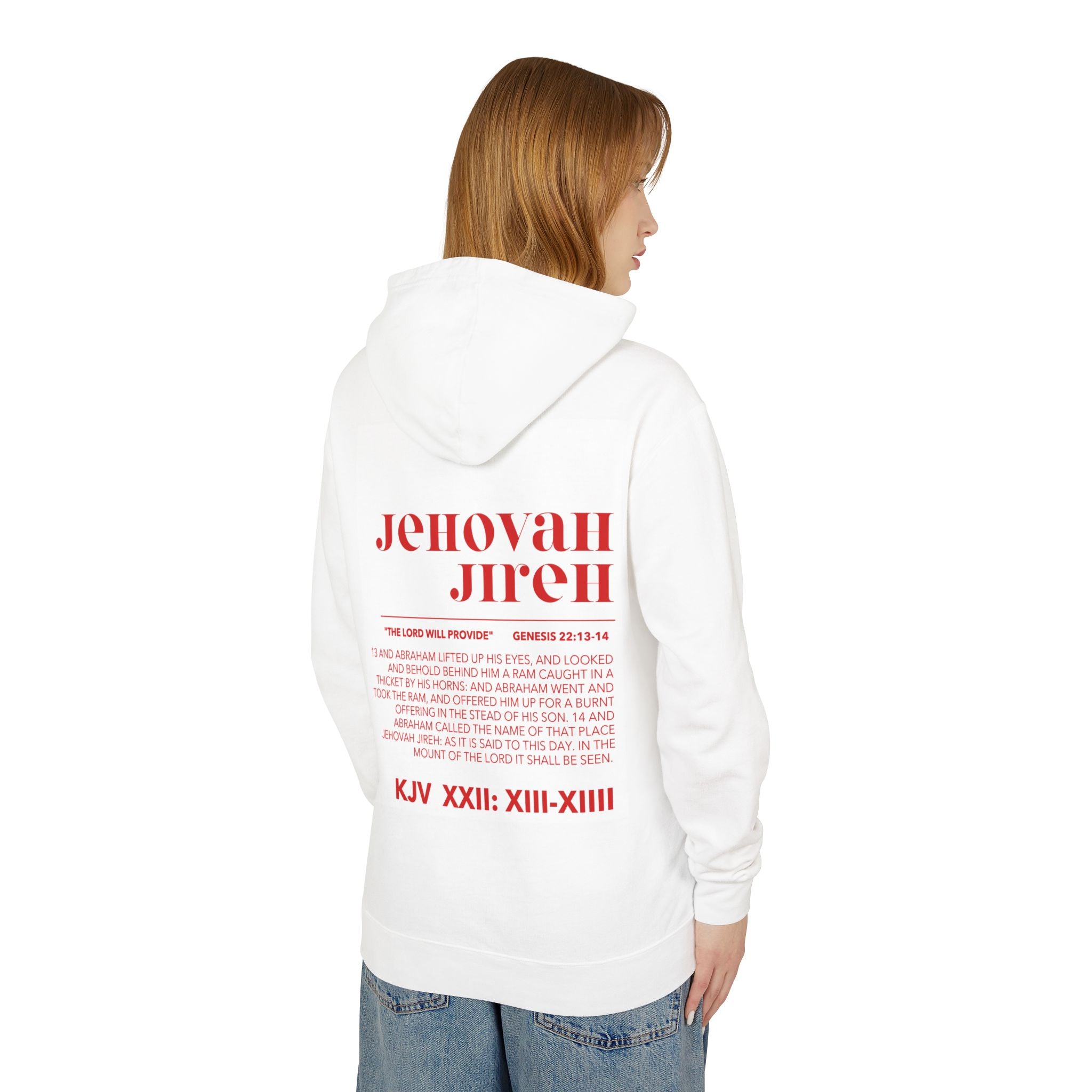 JIREH Lightweight Hooded Sweatshirt