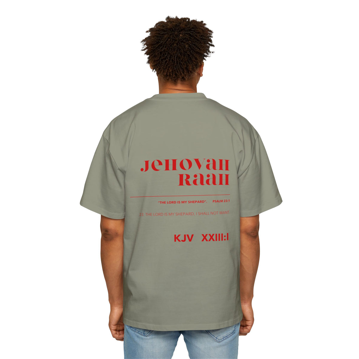Jehovah RAAH Heavy Oversized Tee