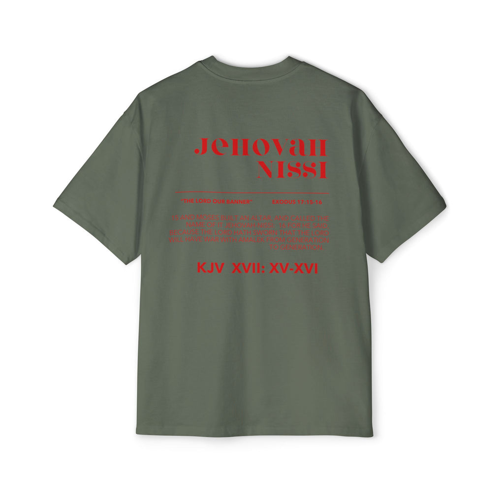 Jehovah Nissi Heavy Oversized Tee