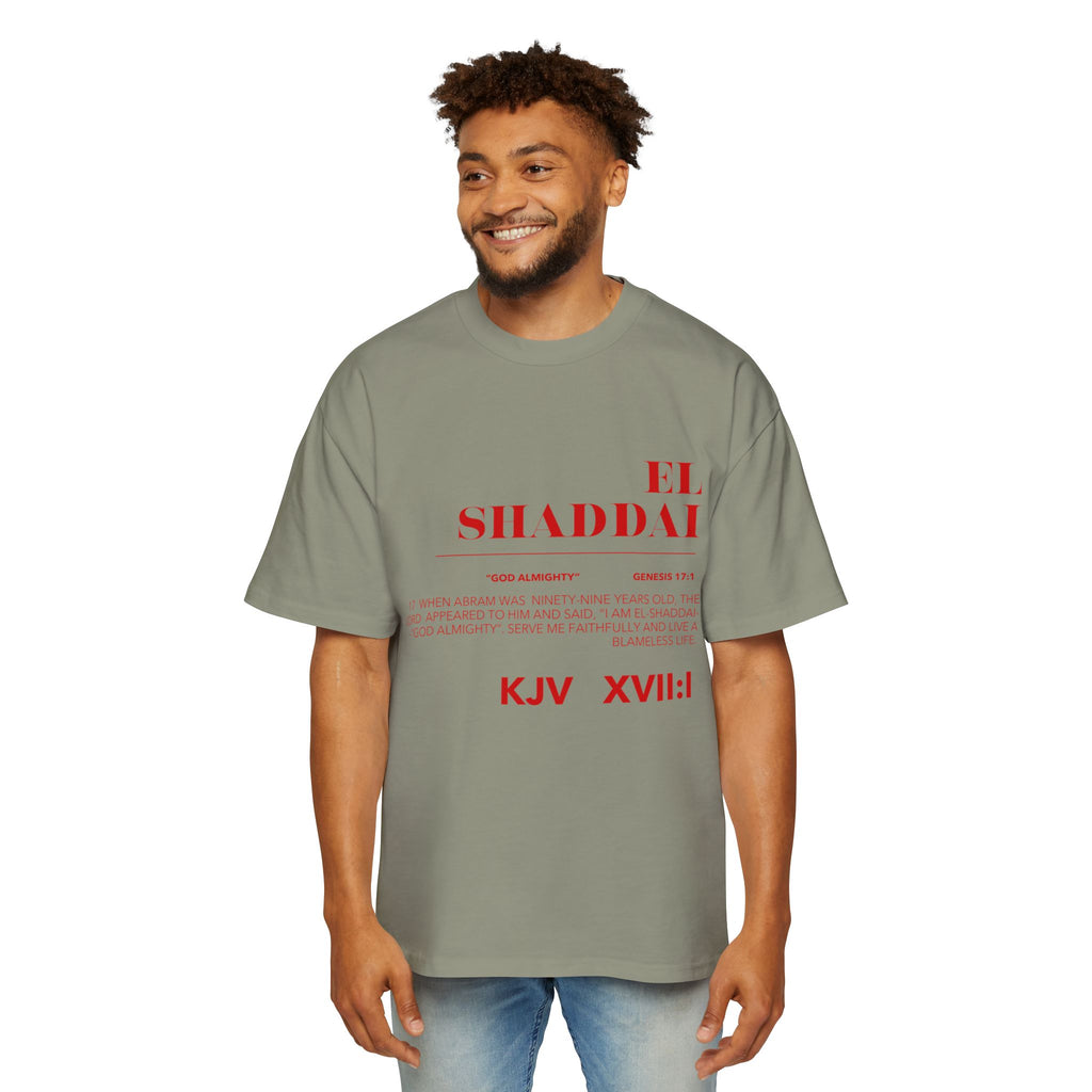 EL SHADDAI Heavy Oversized Tee