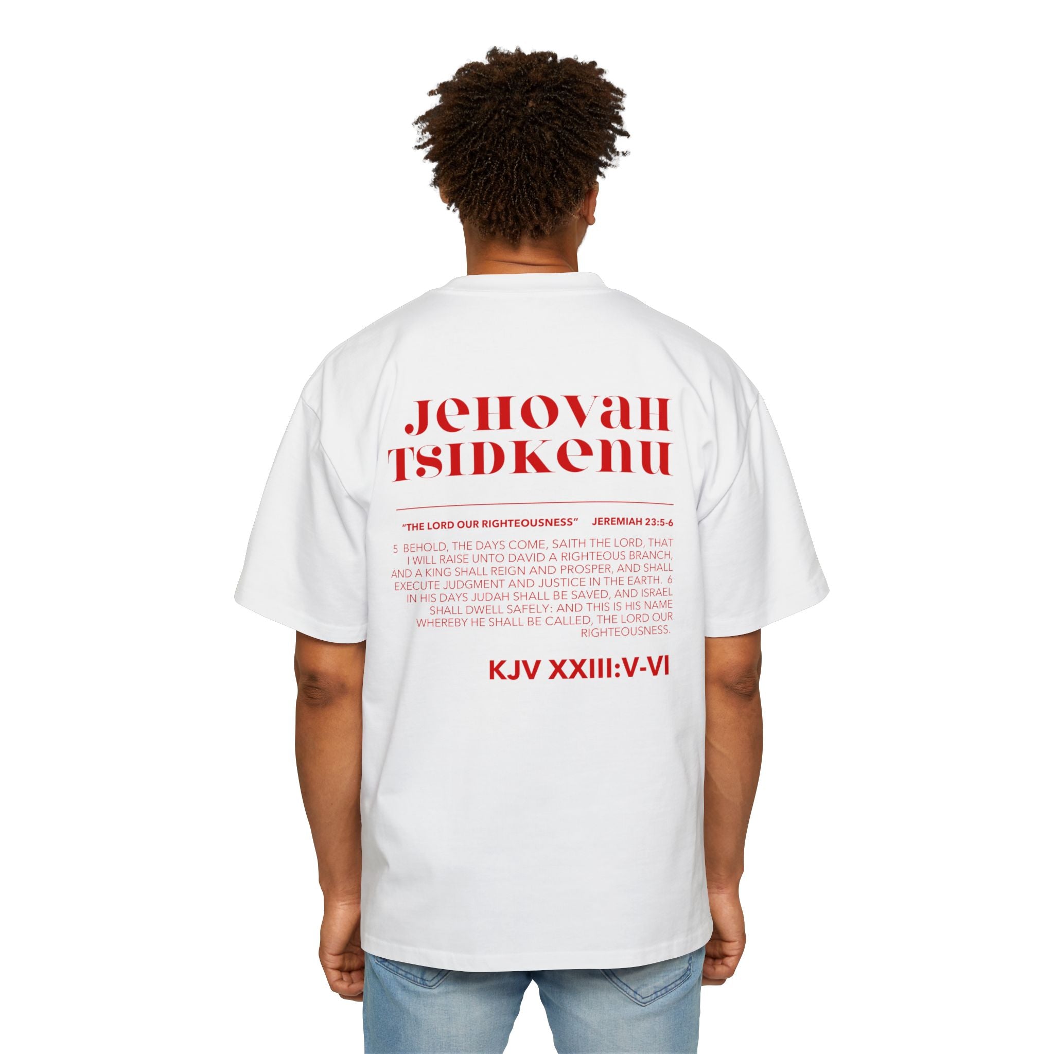 TSIDKENU Heavy Oversized Tee
