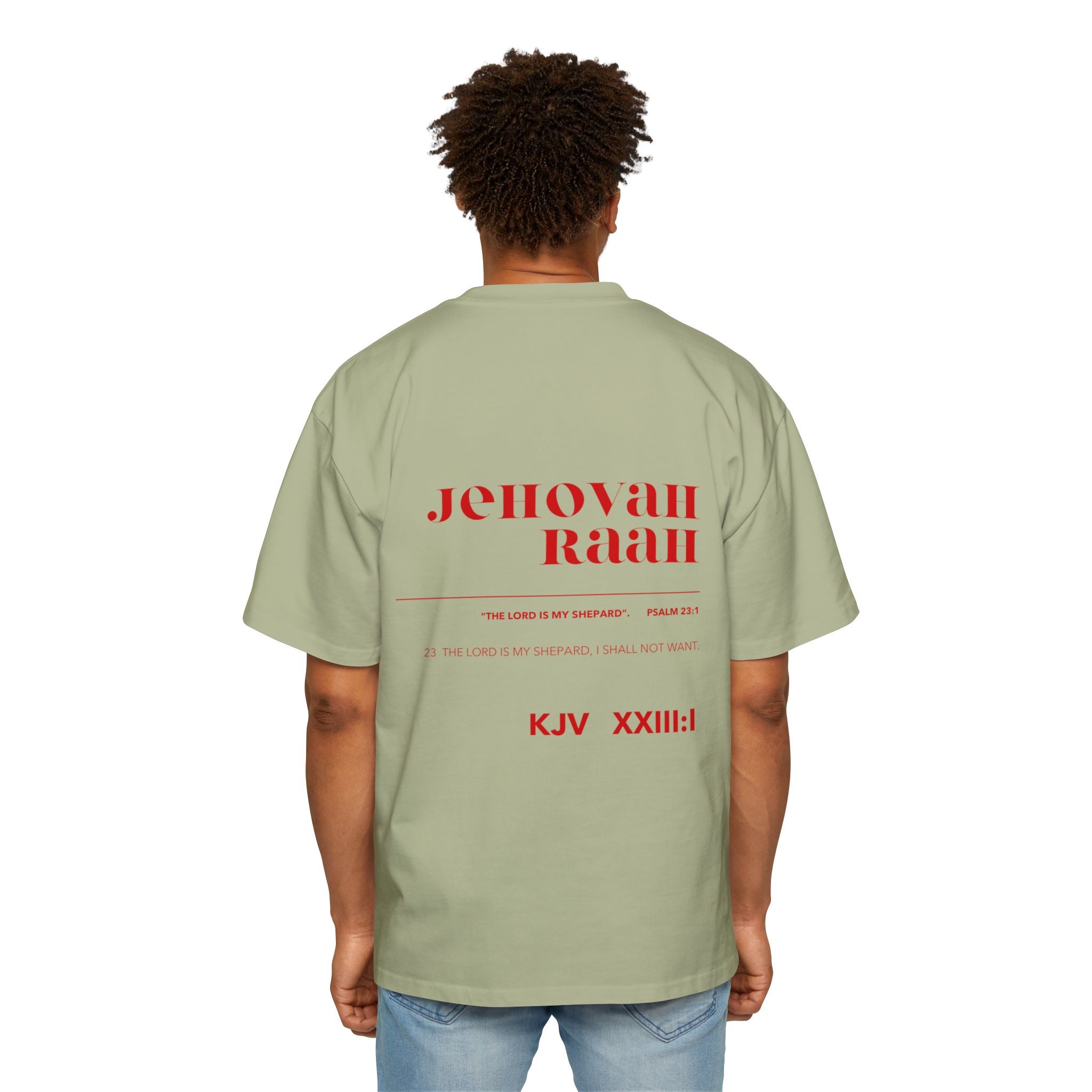 Jehovah RAAH Heavy Oversized Tee