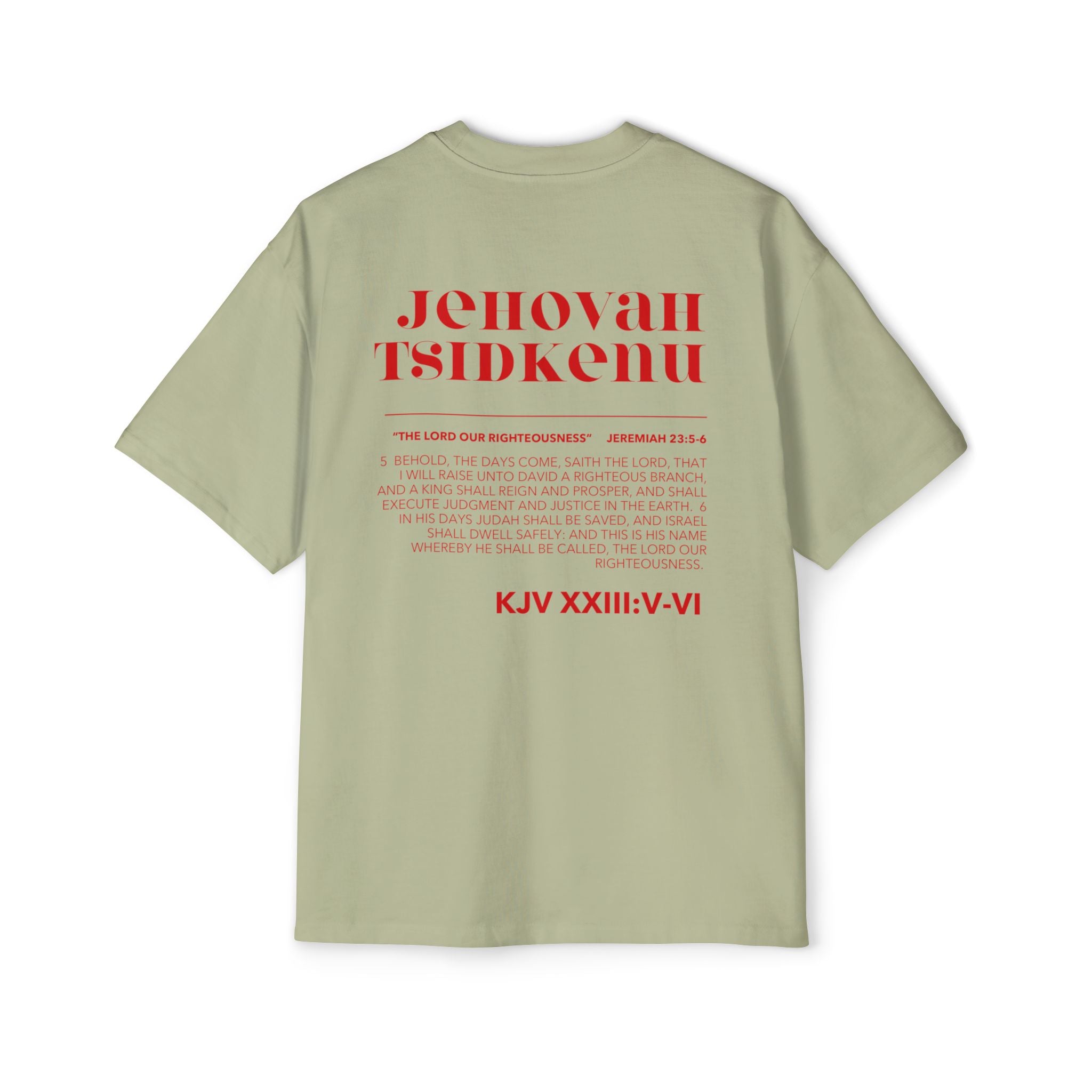 TSIDKENU Heavy Oversized Tee