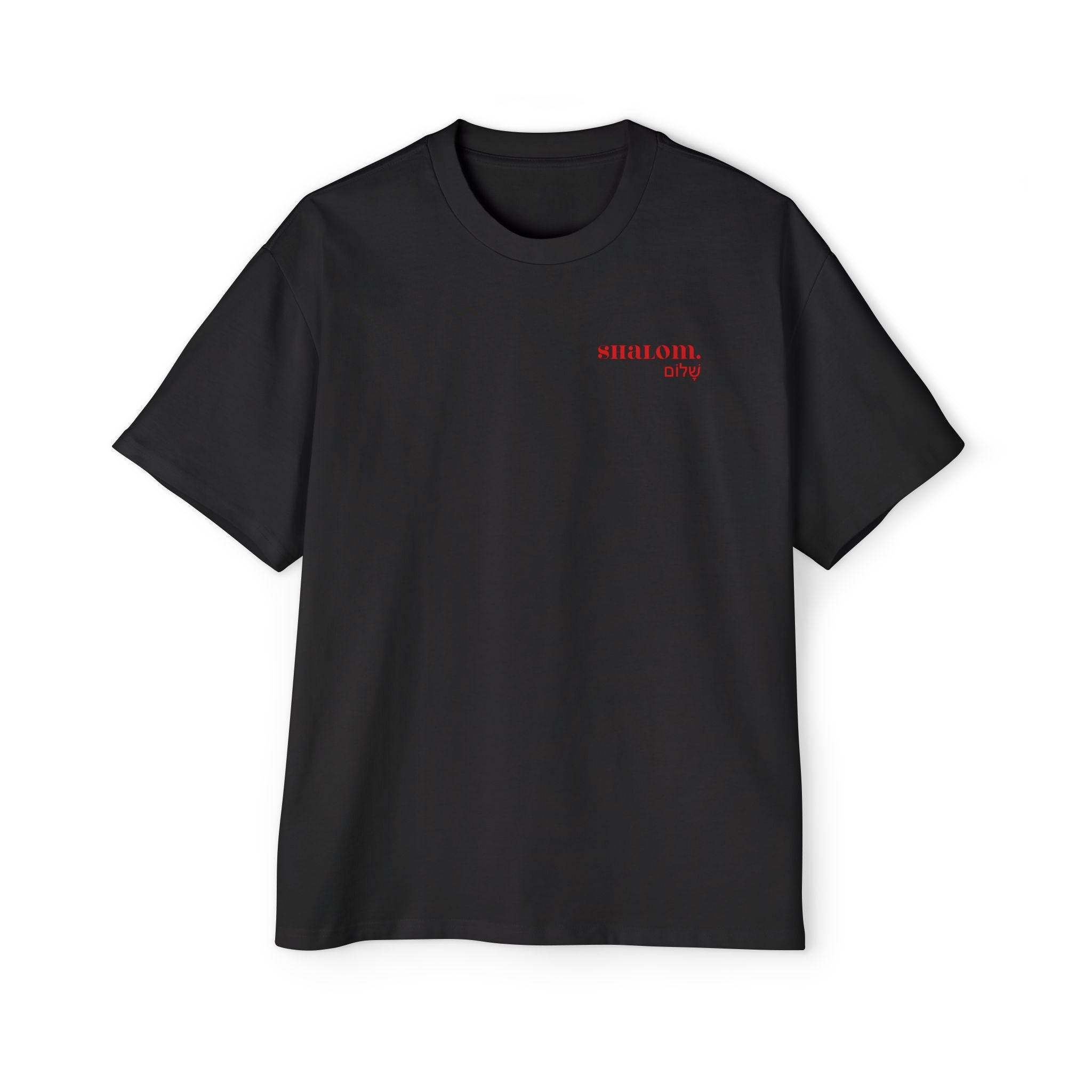 SHALOM Heavy Oversized Tee
