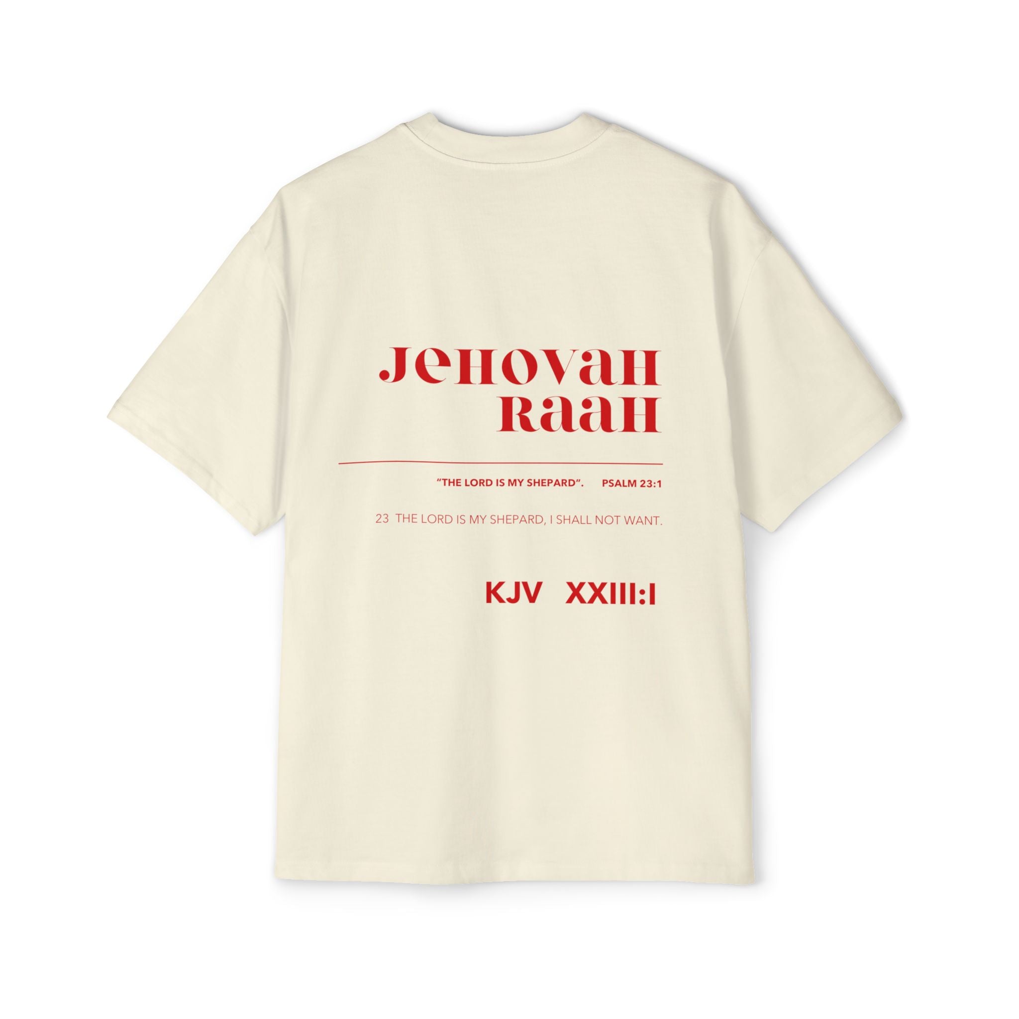 Jehovah RAAH Heavy Oversized Tee