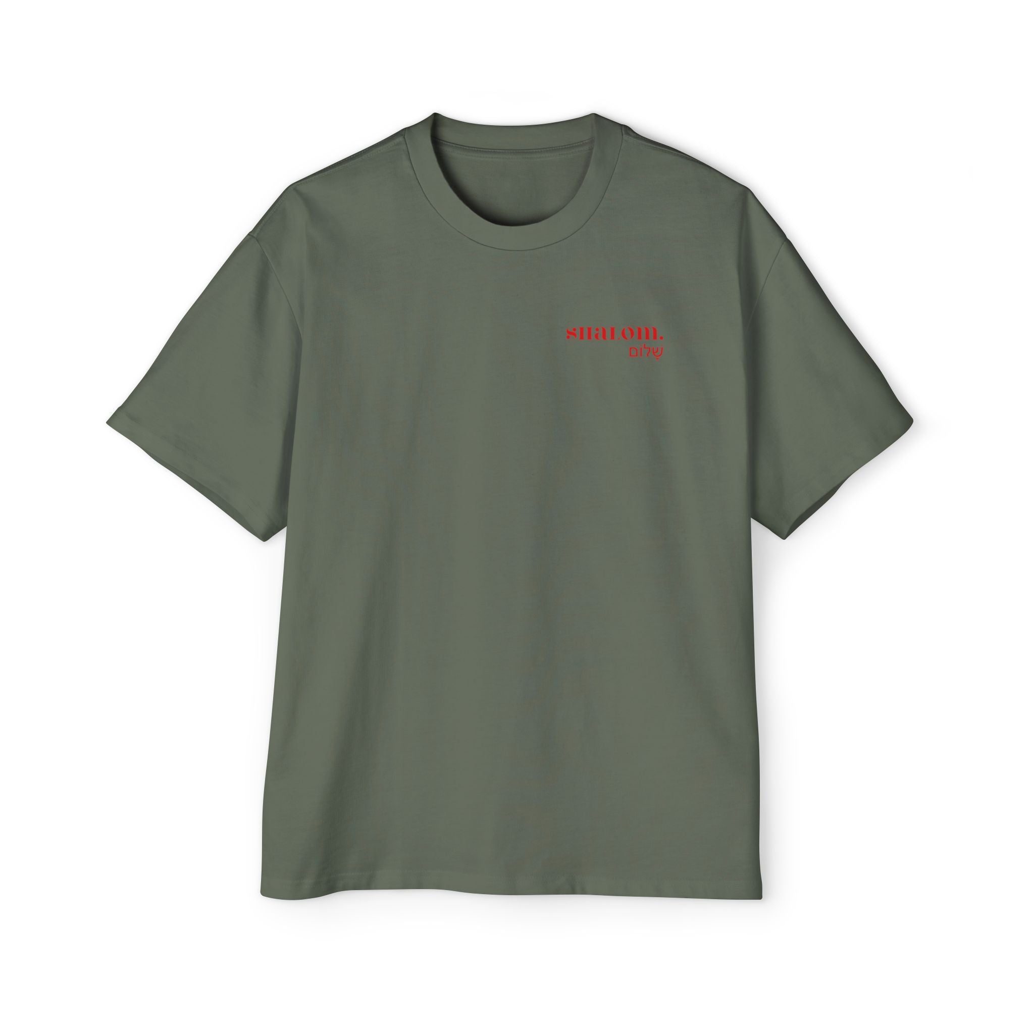 SHALOM Heavy Oversized Tee