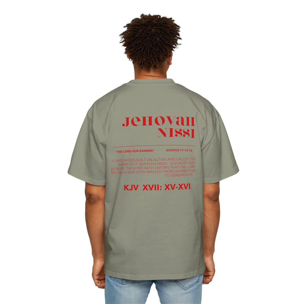 Jehovah Nissi Heavy Oversized Tee