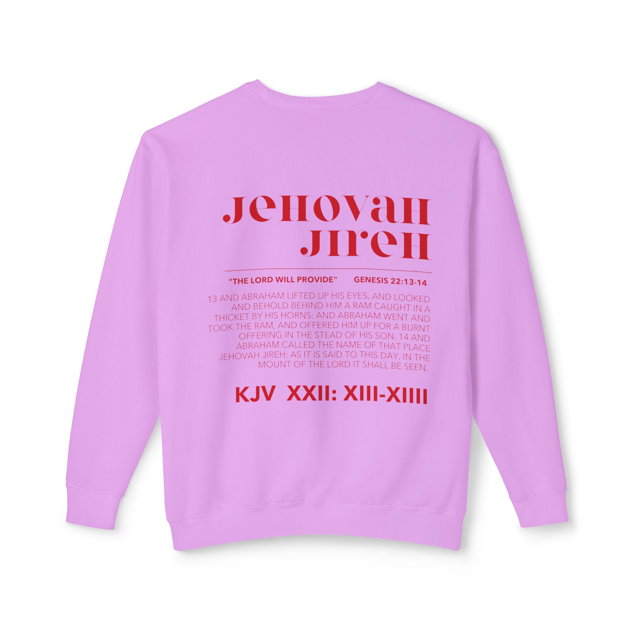 JIREH Lightweight Crewneck Sweatshirt