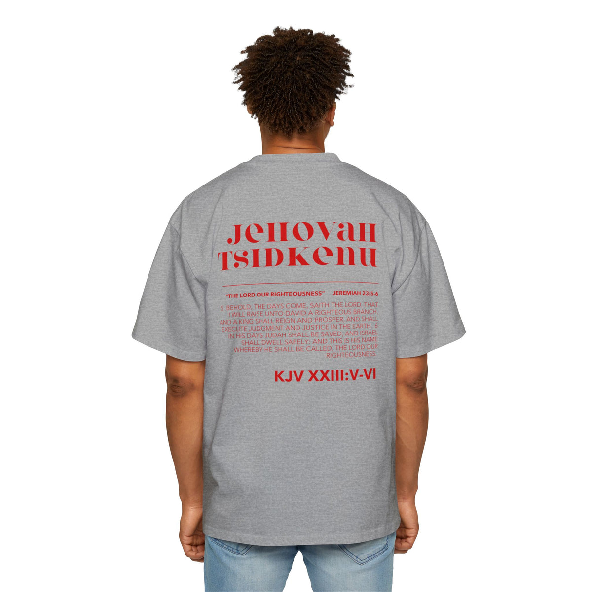 TSIDKENU Heavy Oversized Tee
