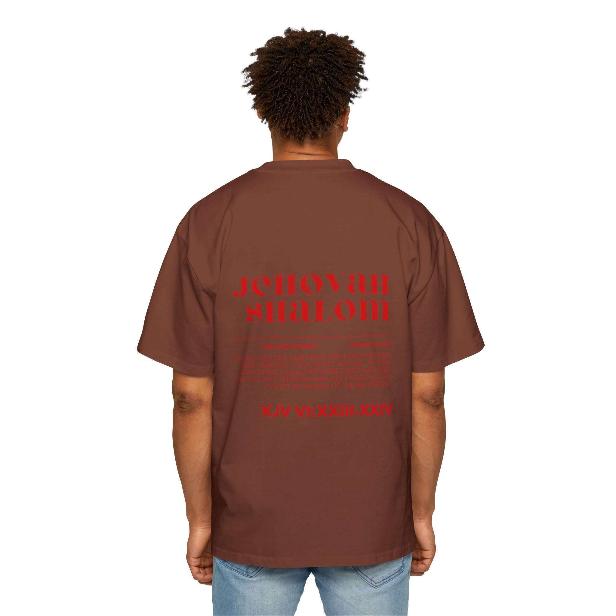 SHALOM Heavy Oversized Tee