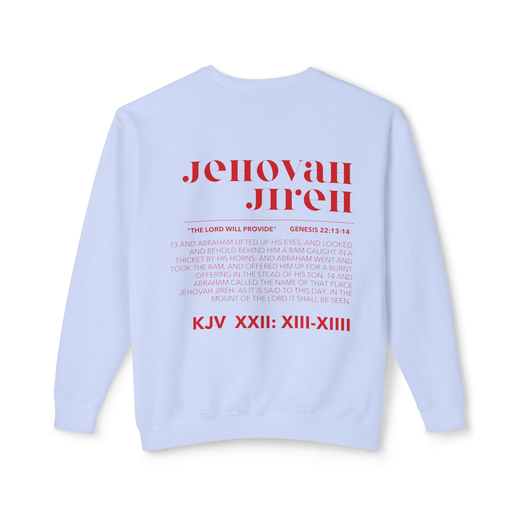 JIREH Lightweight Crewneck Sweatshirt