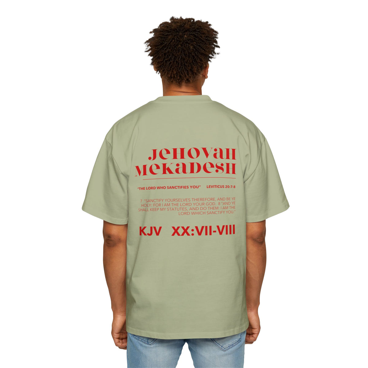 Men's Heavy Oversized Tee