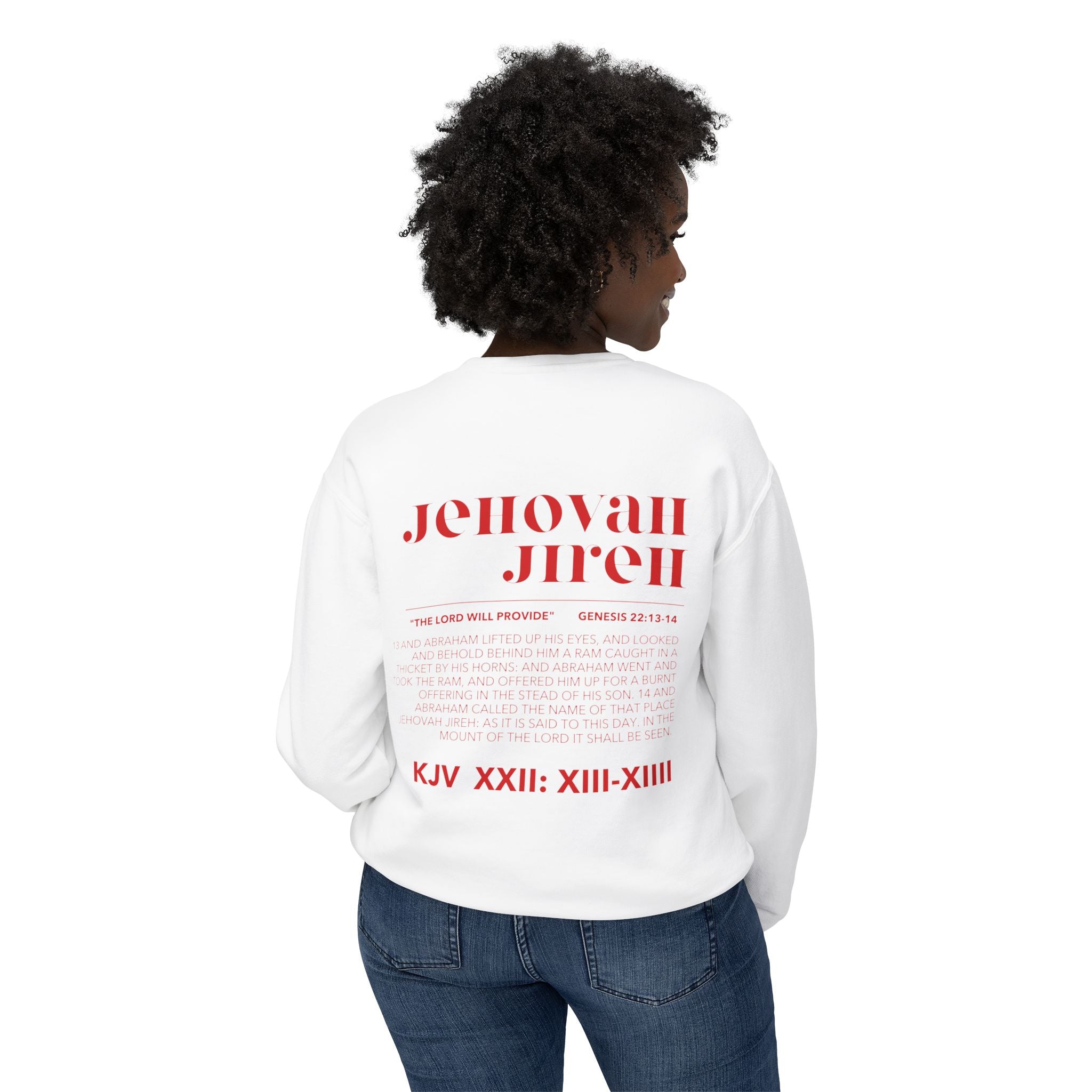 JIREH Lightweight Crewneck Sweatshirt