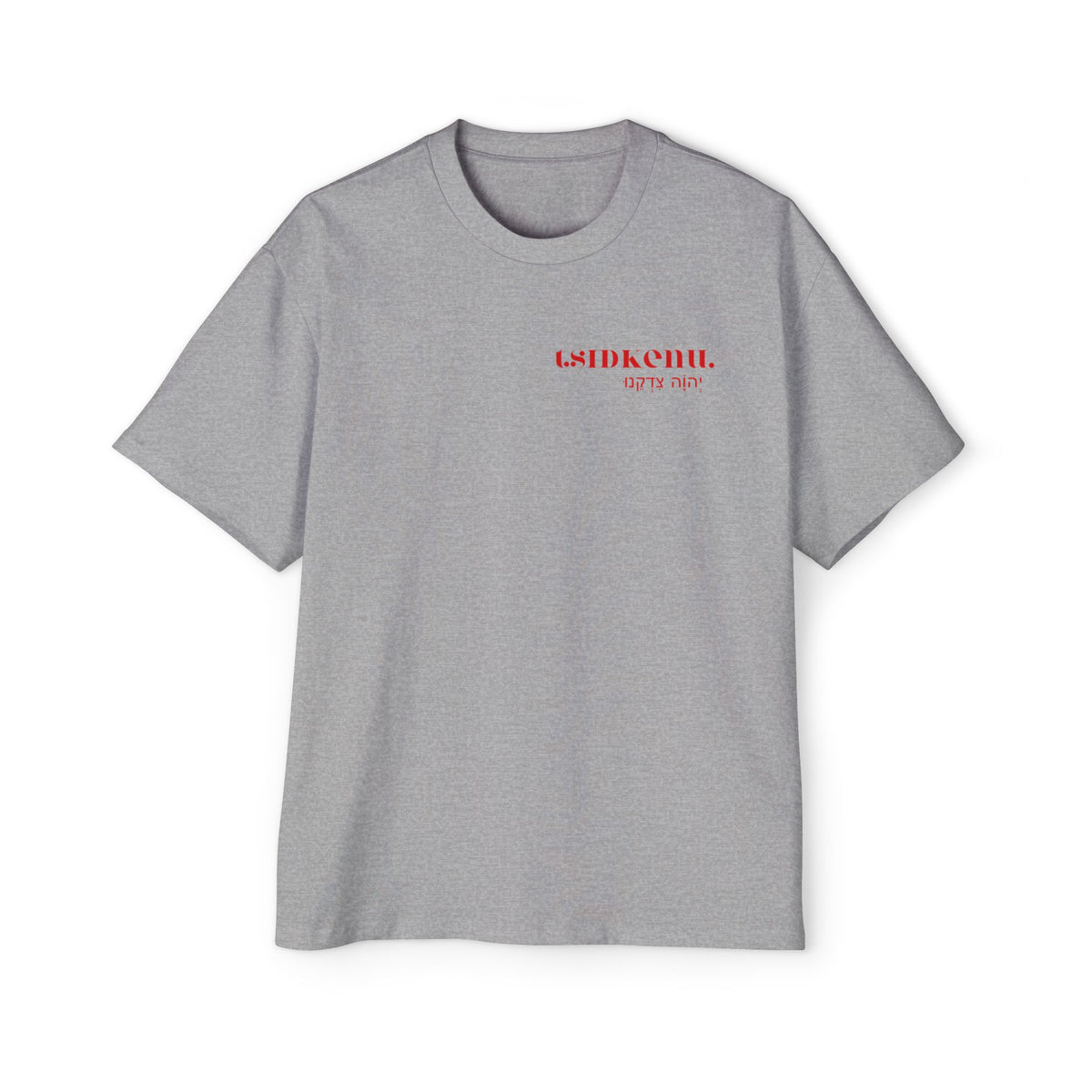 TSIDKENU Heavy Oversized Tee