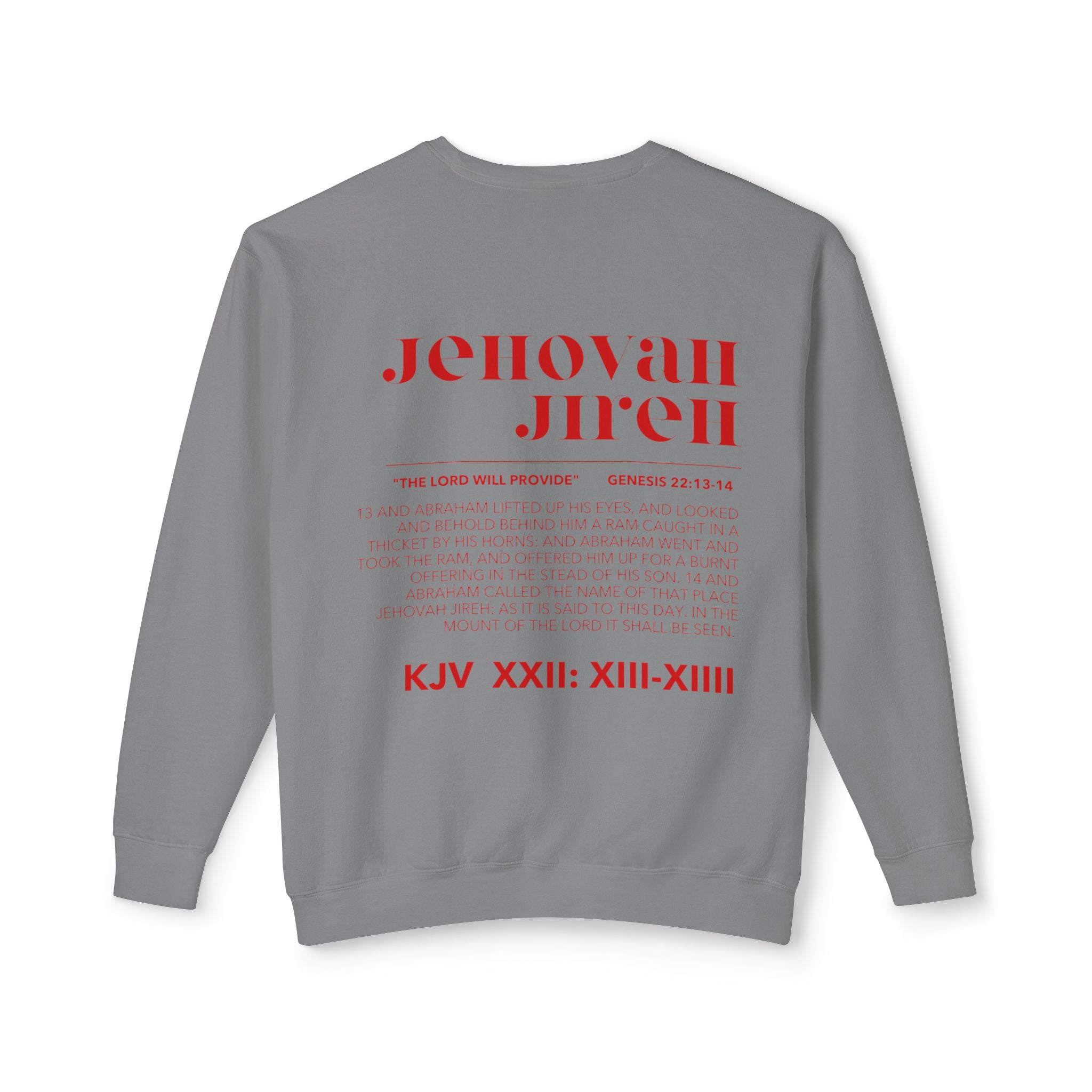 JIREH Lightweight Crewneck Sweatshirt