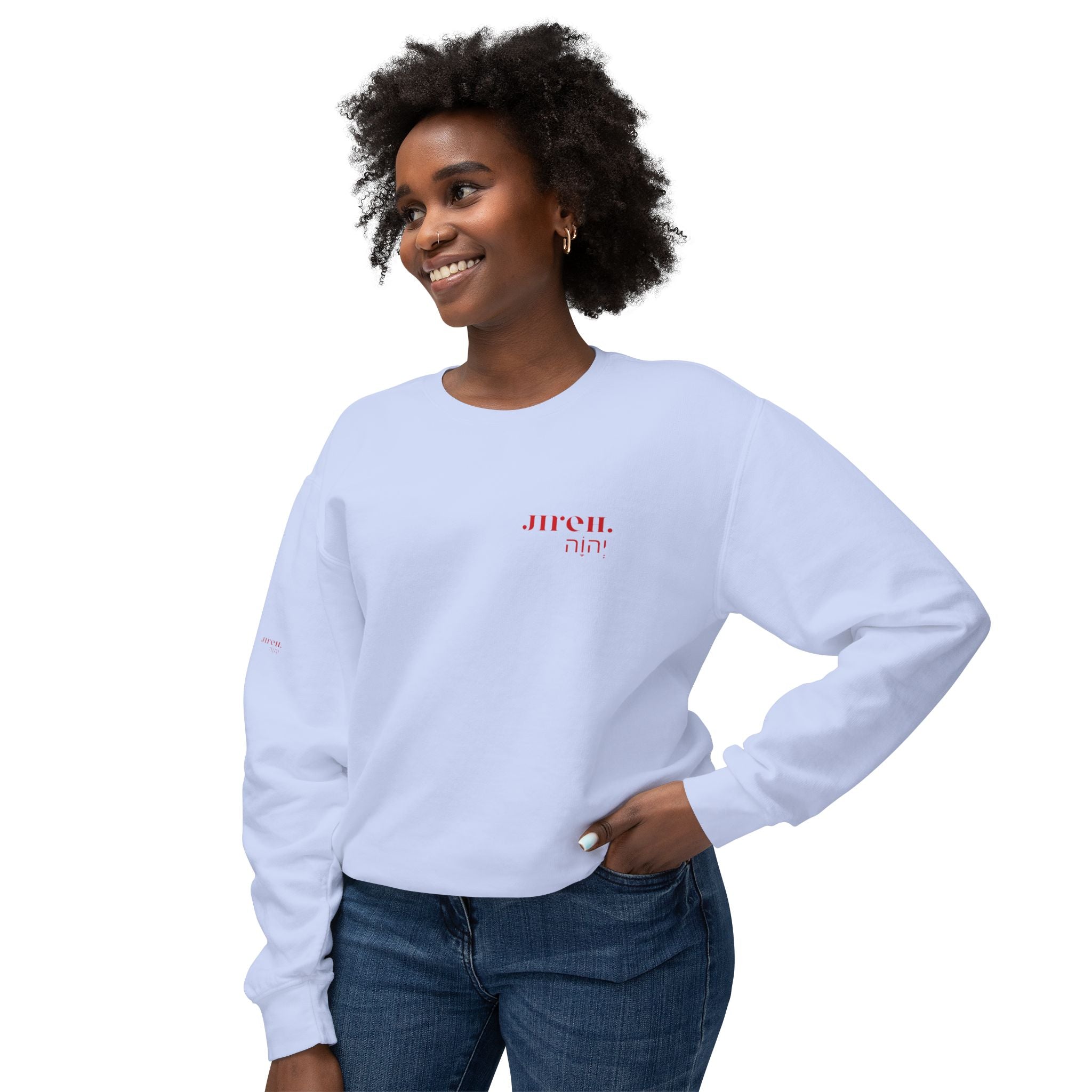 JIREH Lightweight Crewneck Sweatshirt
