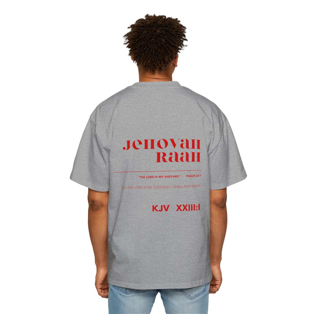 Jehovah RAAH Heavy Oversized Tee