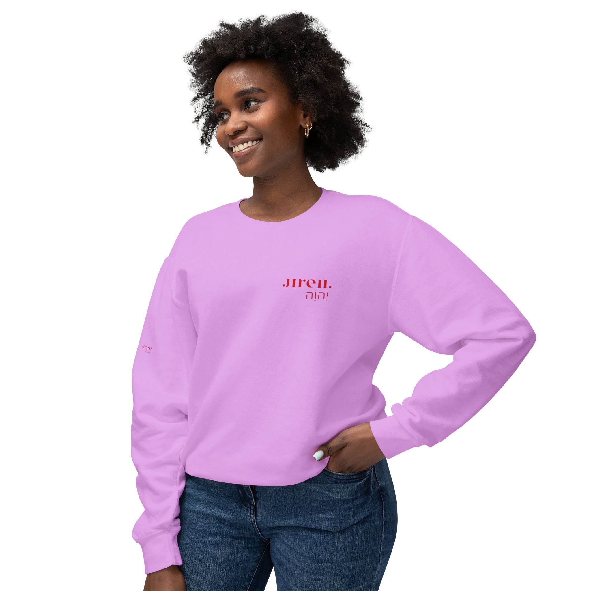 JIREH Lightweight Crewneck Sweatshirt