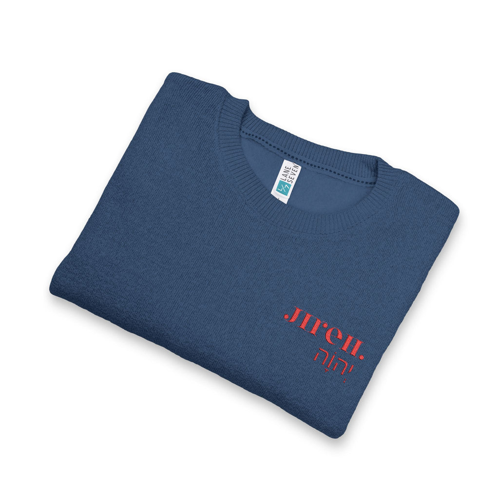 JIREH Unisex Nantucket Crewneck Sweatshirt (Embroidery)
