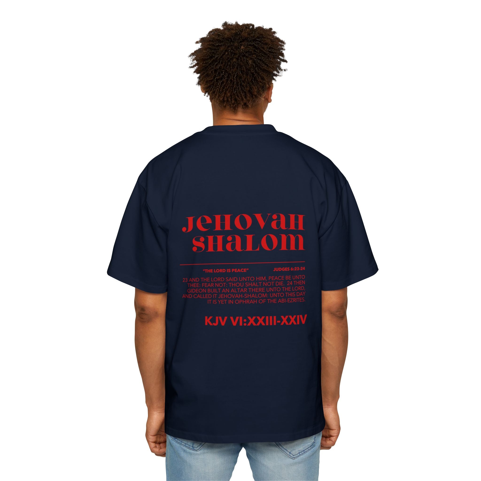 SHALOM Heavy Oversized Tee