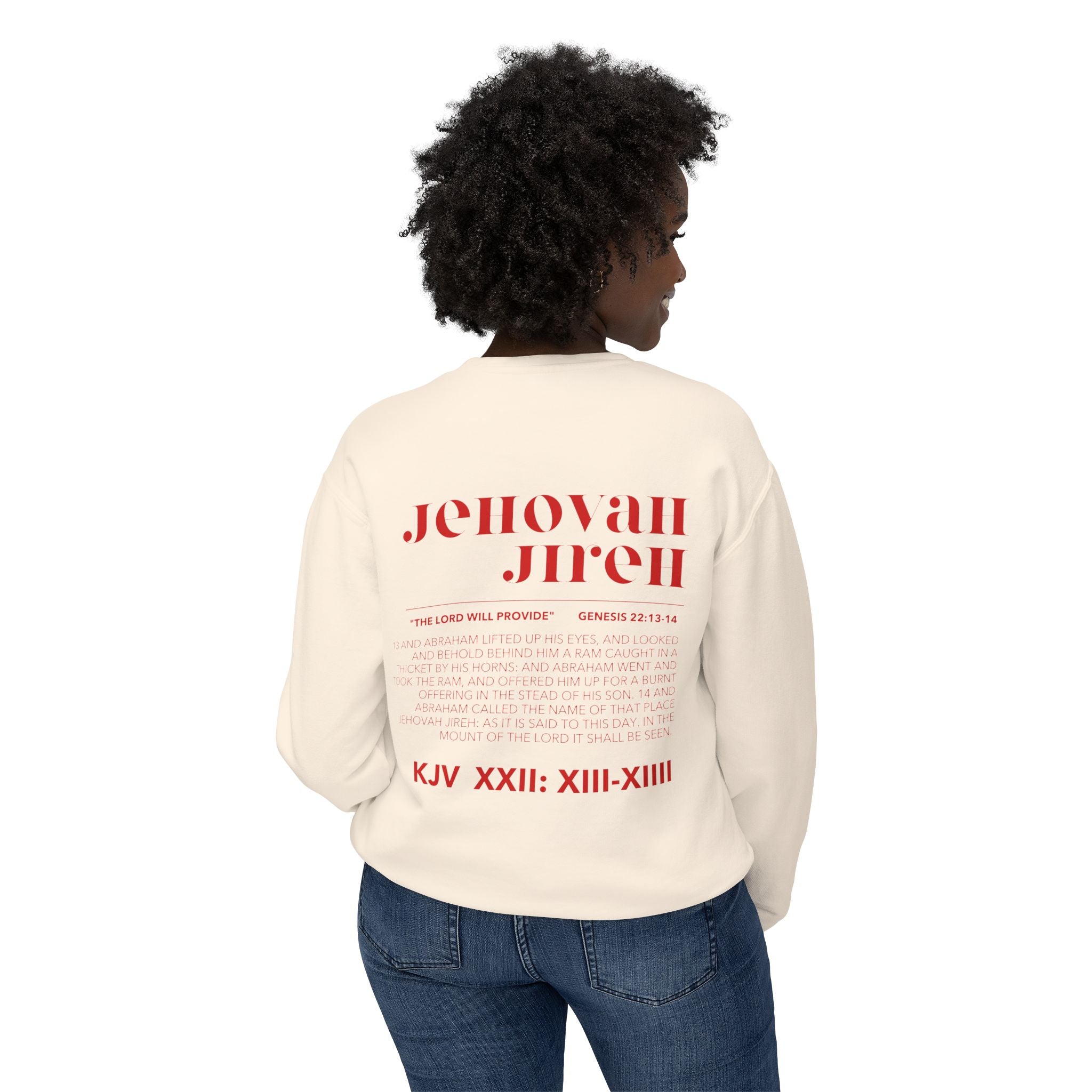 JIREH Lightweight Crewneck Sweatshirt