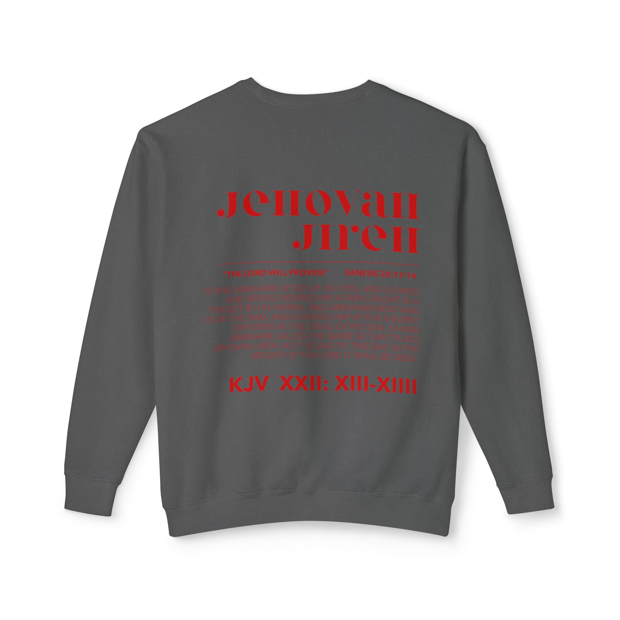 JIREH Lightweight Crewneck Sweatshirt