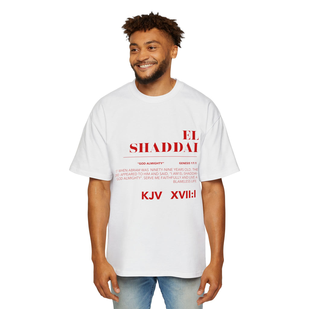 EL SHADDAI Heavy Oversized Tee