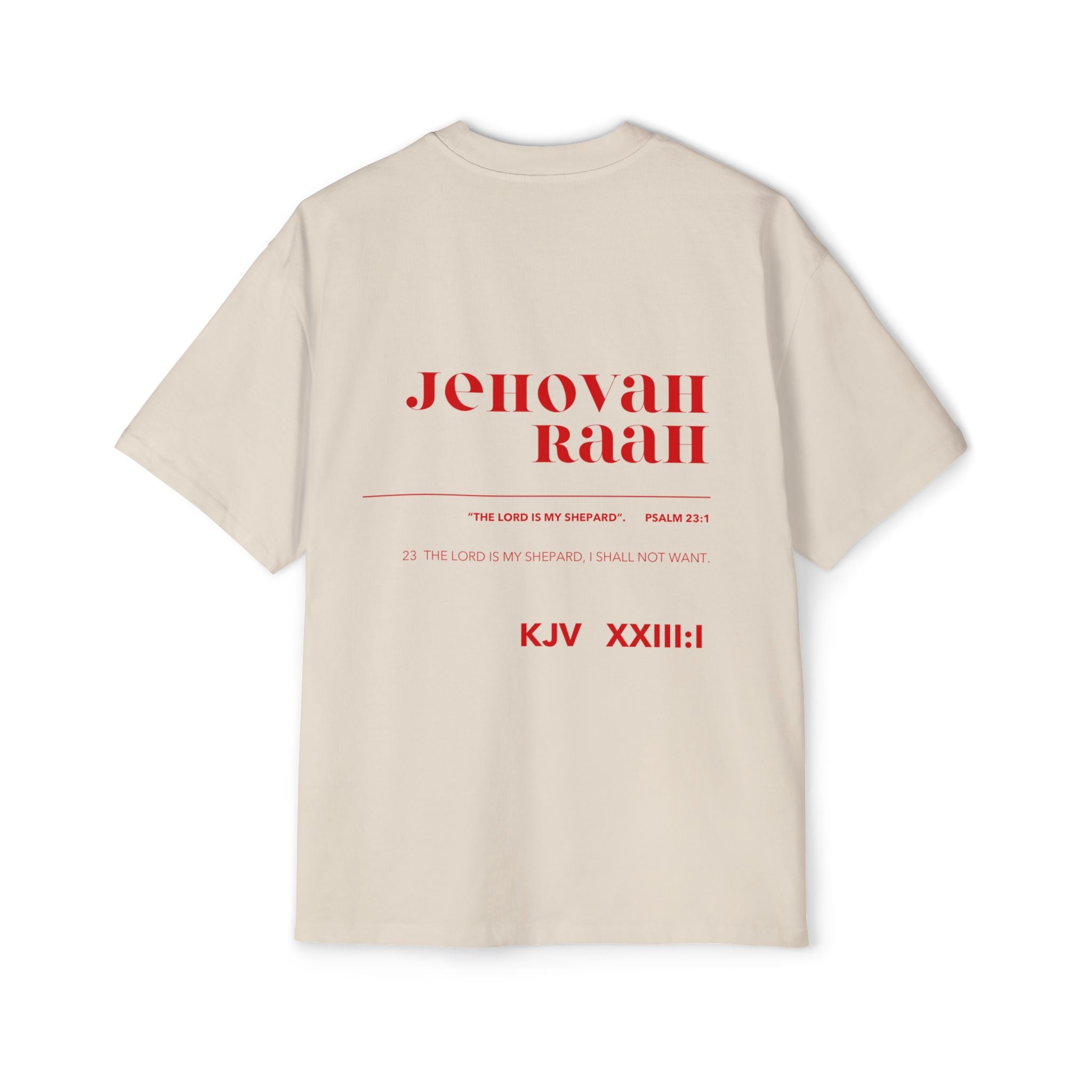 Jehovah RAAH Heavy Oversized Tee