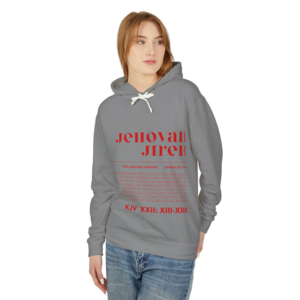 JIREH Lightweight Hooded Sweatshirt