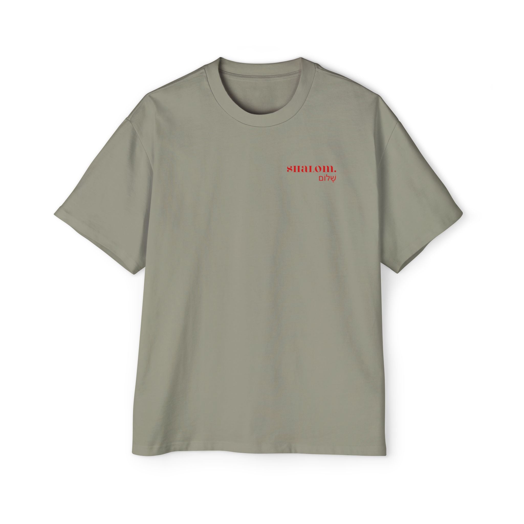 SHALOM Heavy Oversized Tee