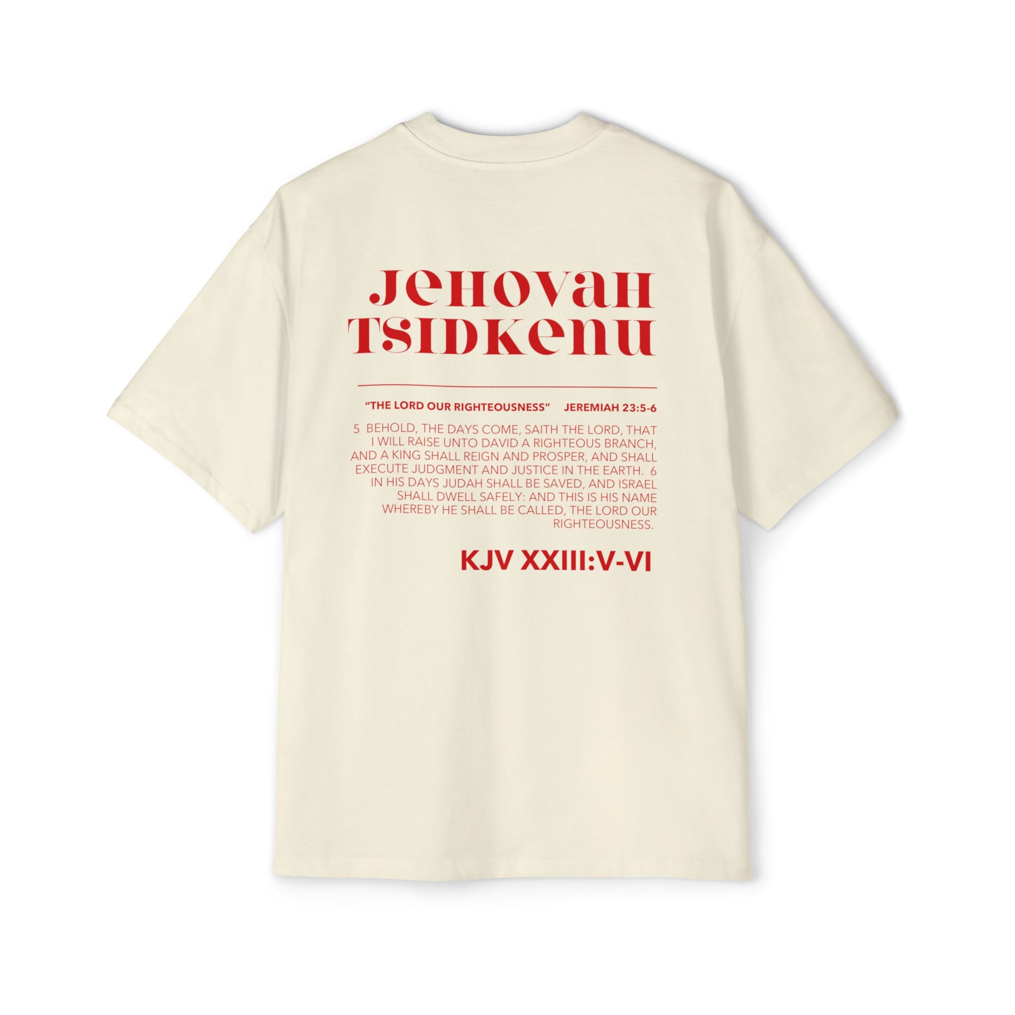 TSIDKENU Heavy Oversized Tee