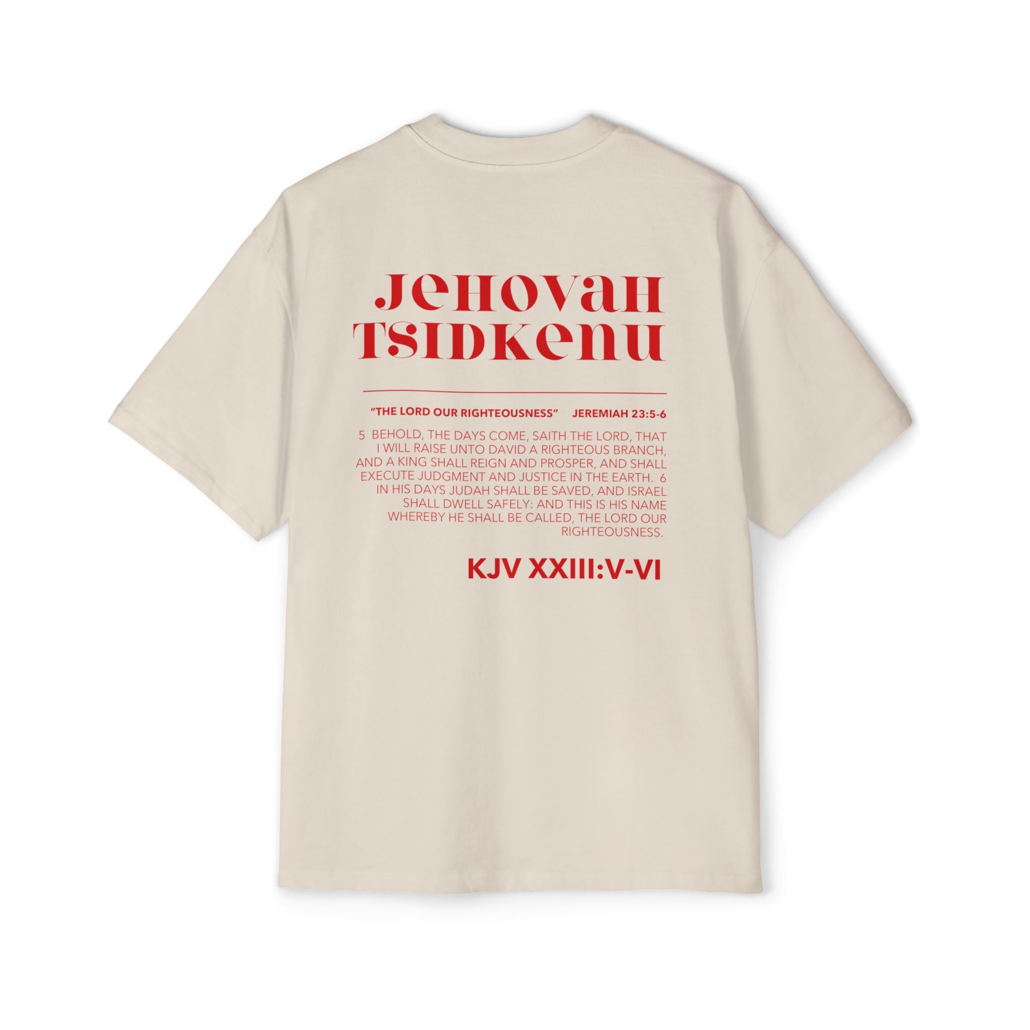 TSIDKENU Heavy Oversized Tee