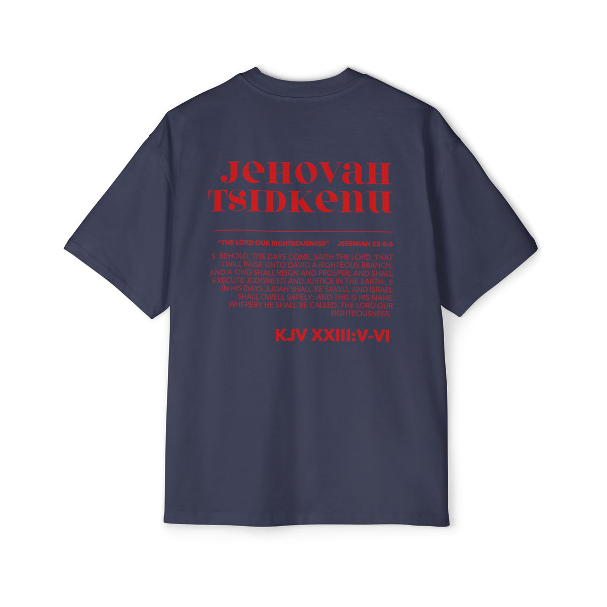 TSIDKENU Heavy Oversized Tee