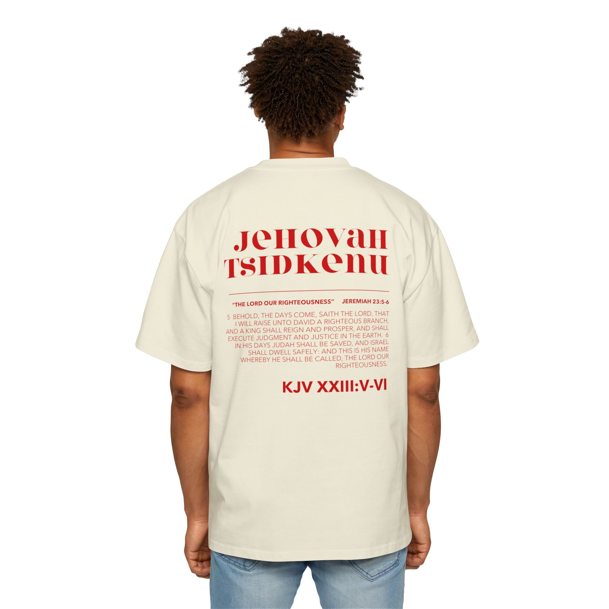 TSIDKENU Heavy Oversized Tee