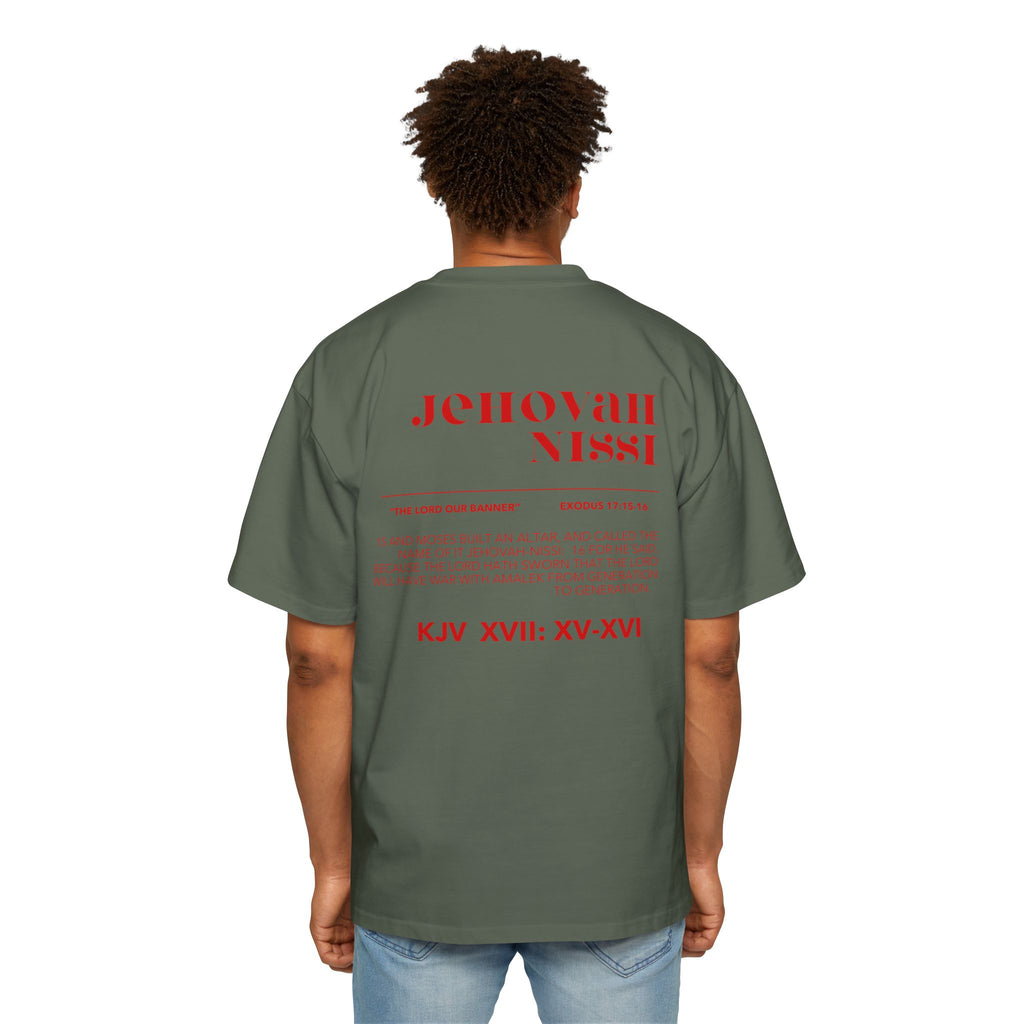 Jehovah Nissi Heavy Oversized Tee