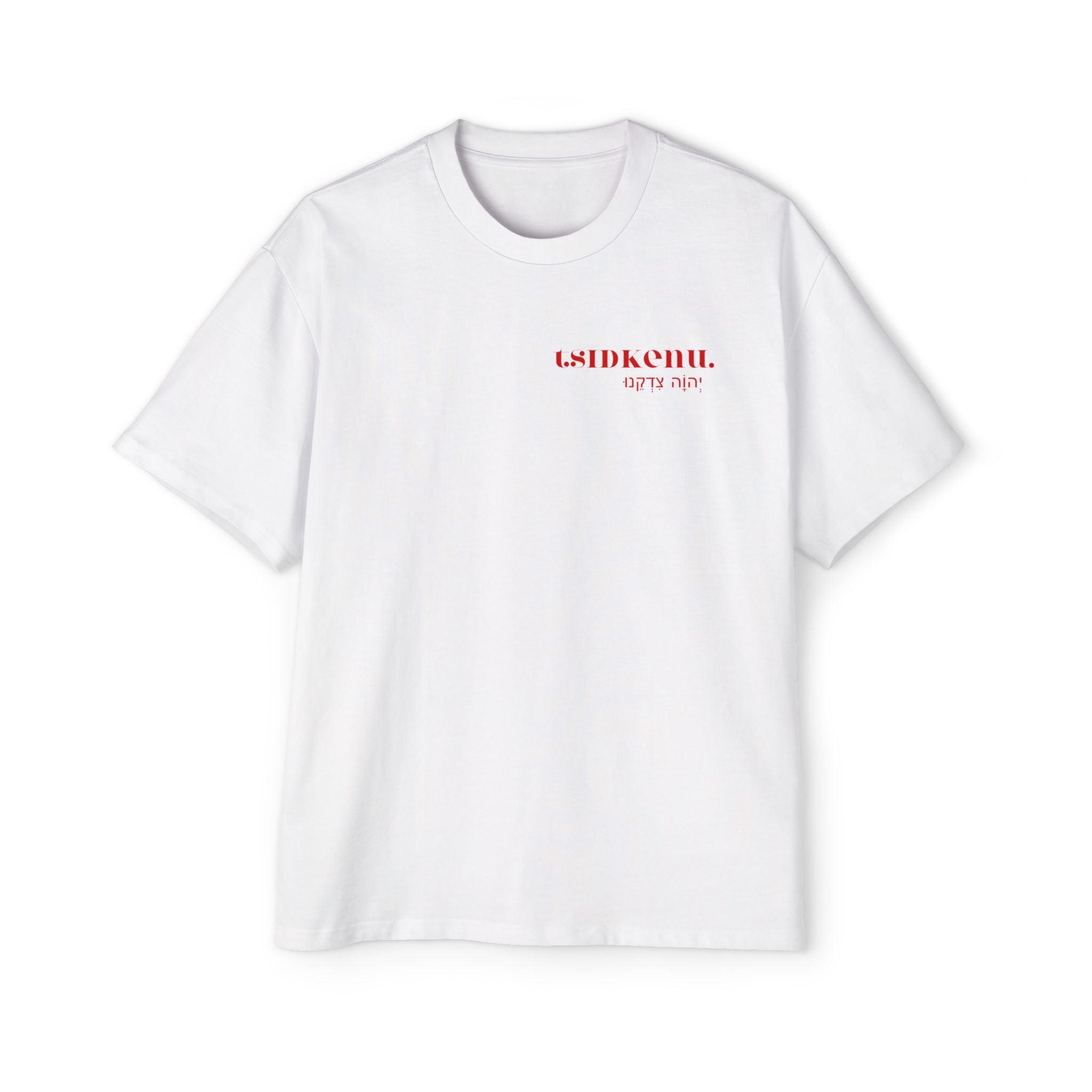 TSIDKENU Heavy Oversized Tee