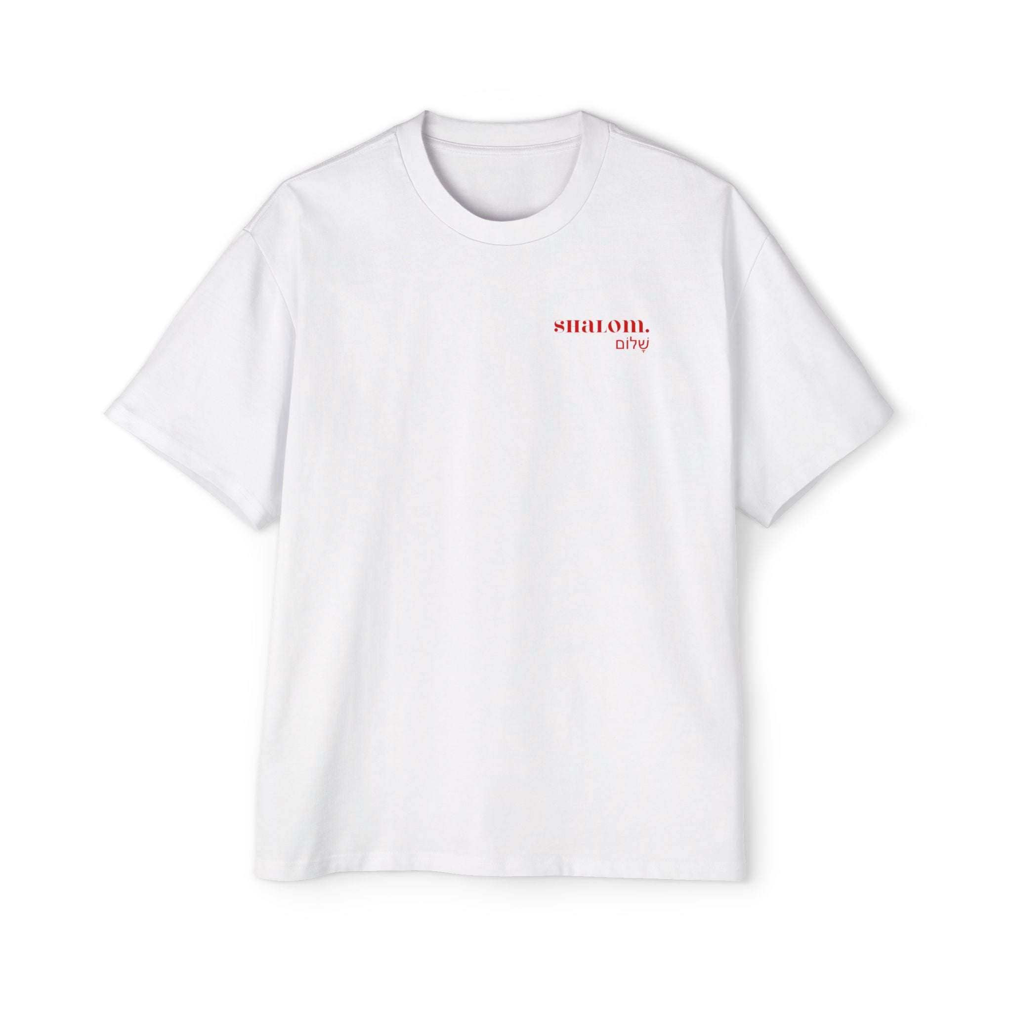 SHALOM Heavy Oversized Tee