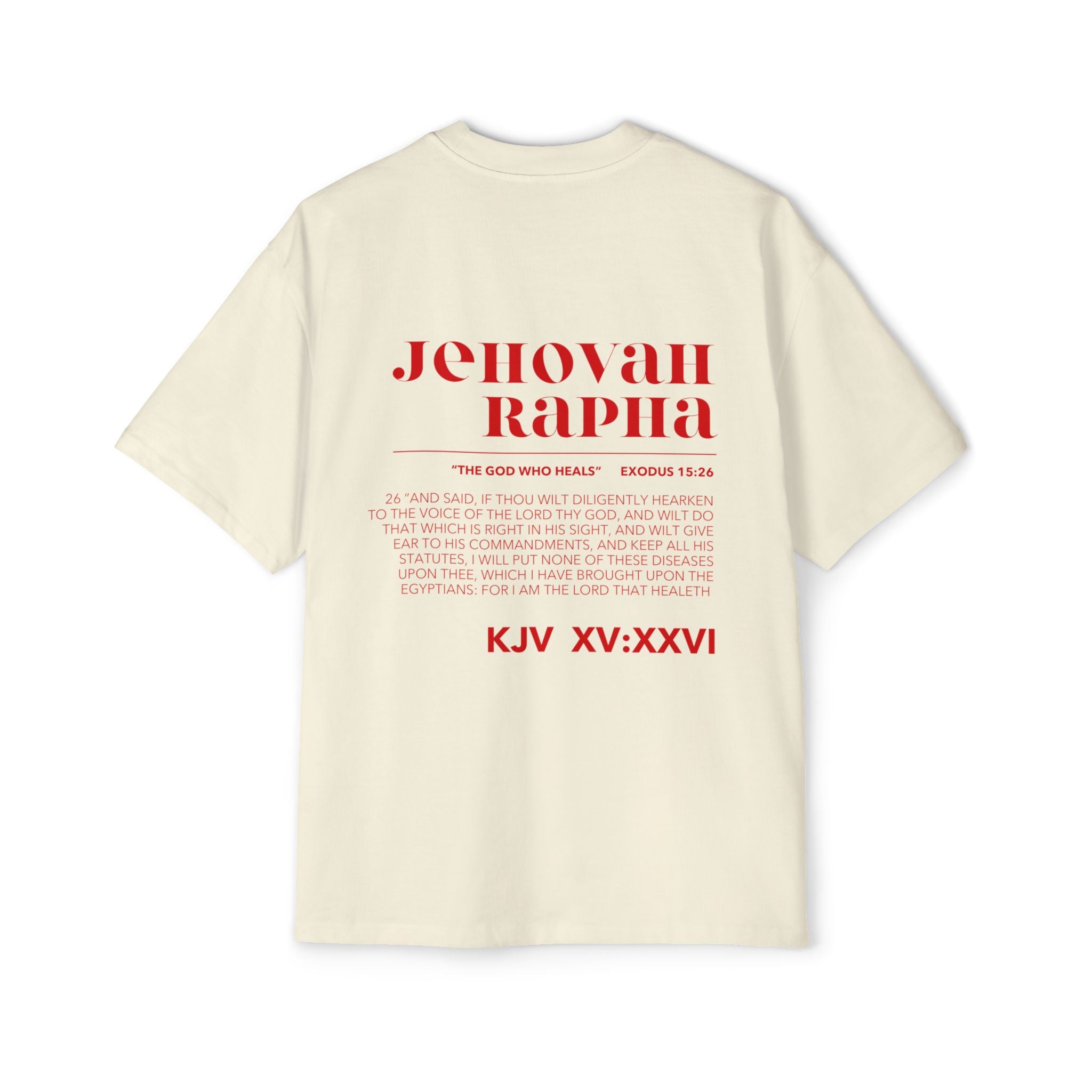 Jehovah RAPHA Heavy Oversized Tee