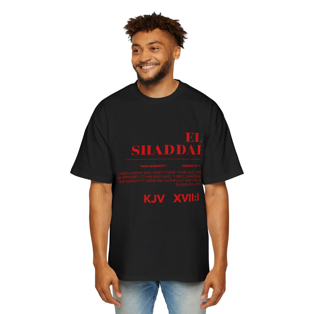 EL SHADDAI Heavy Oversized Tee