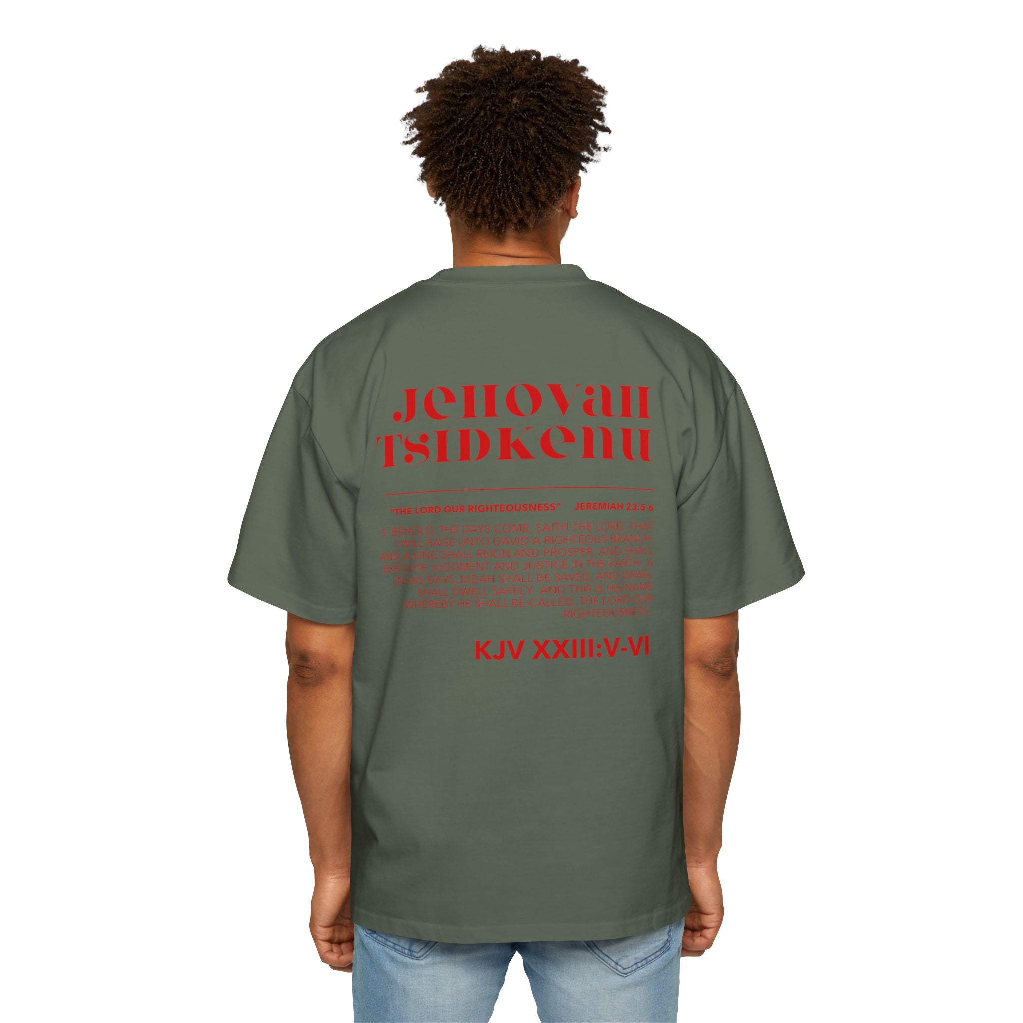 TSIDKENU Heavy Oversized Tee