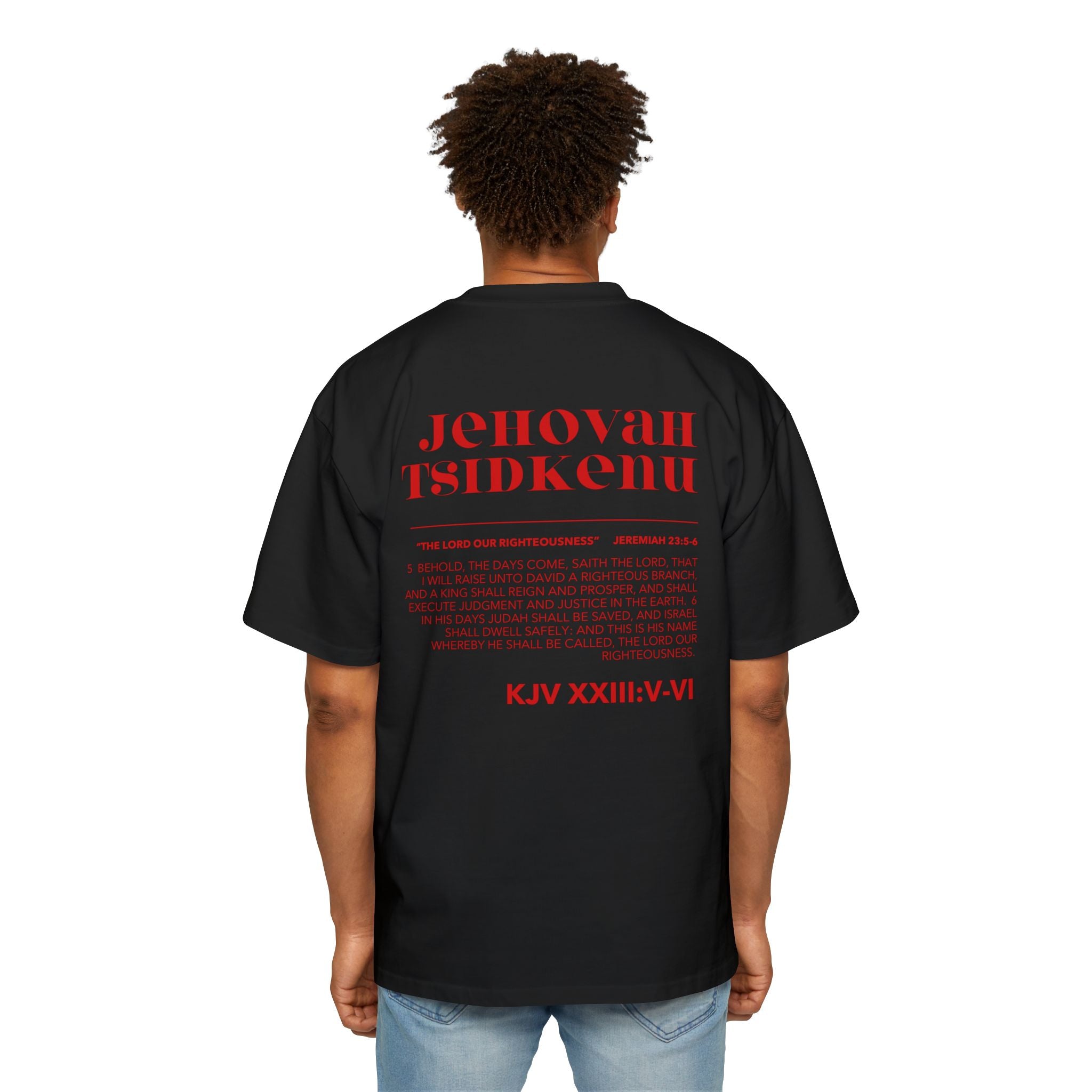 TSIDKENU Heavy Oversized Tee