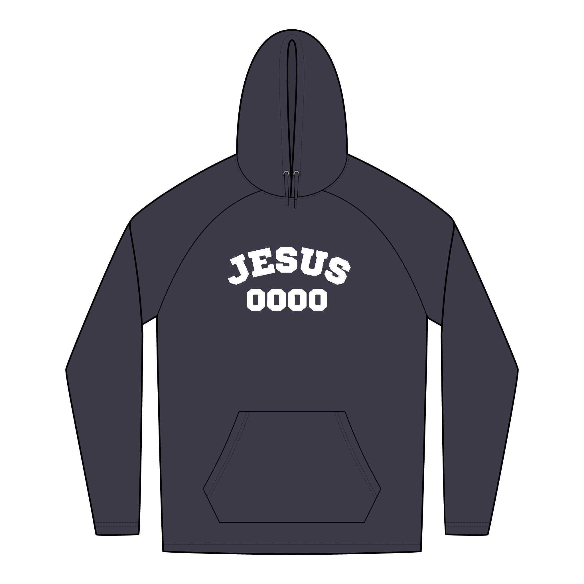 Jesus New Era Unisex Tri-Blend Hoodie