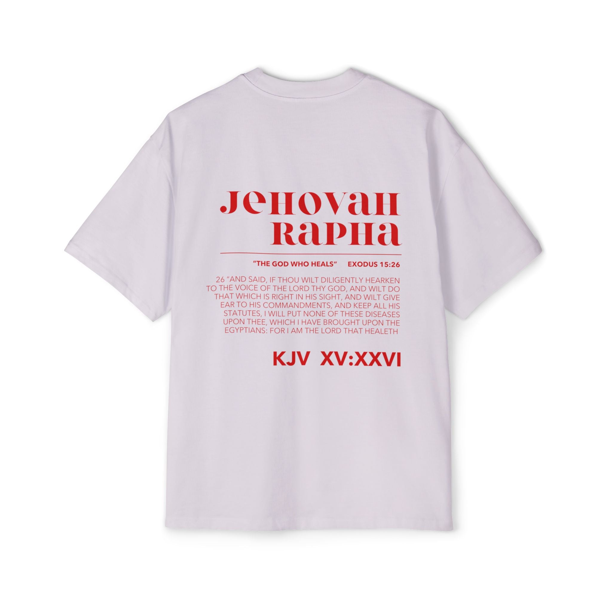 Jehovah RAPHA Heavy Oversized Tee