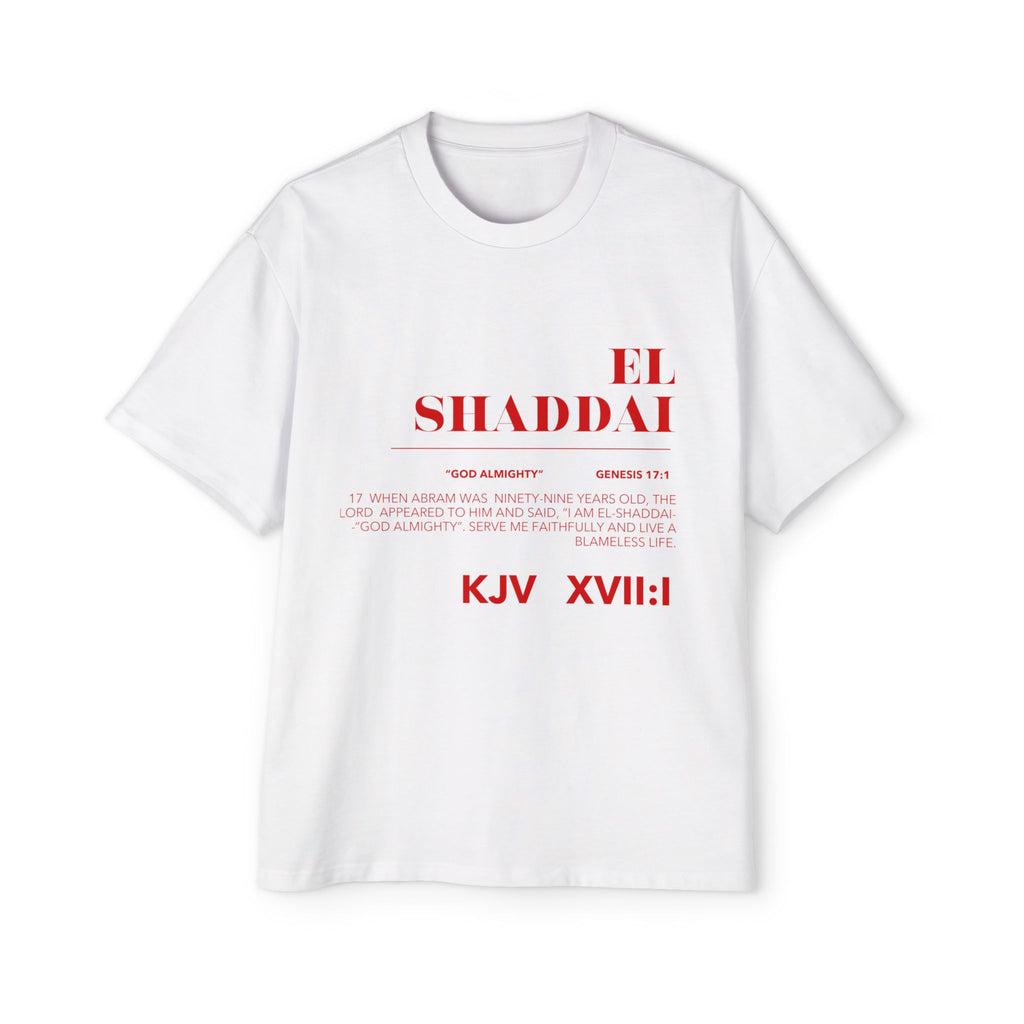 EL SHADDAI Heavy Oversized Tee