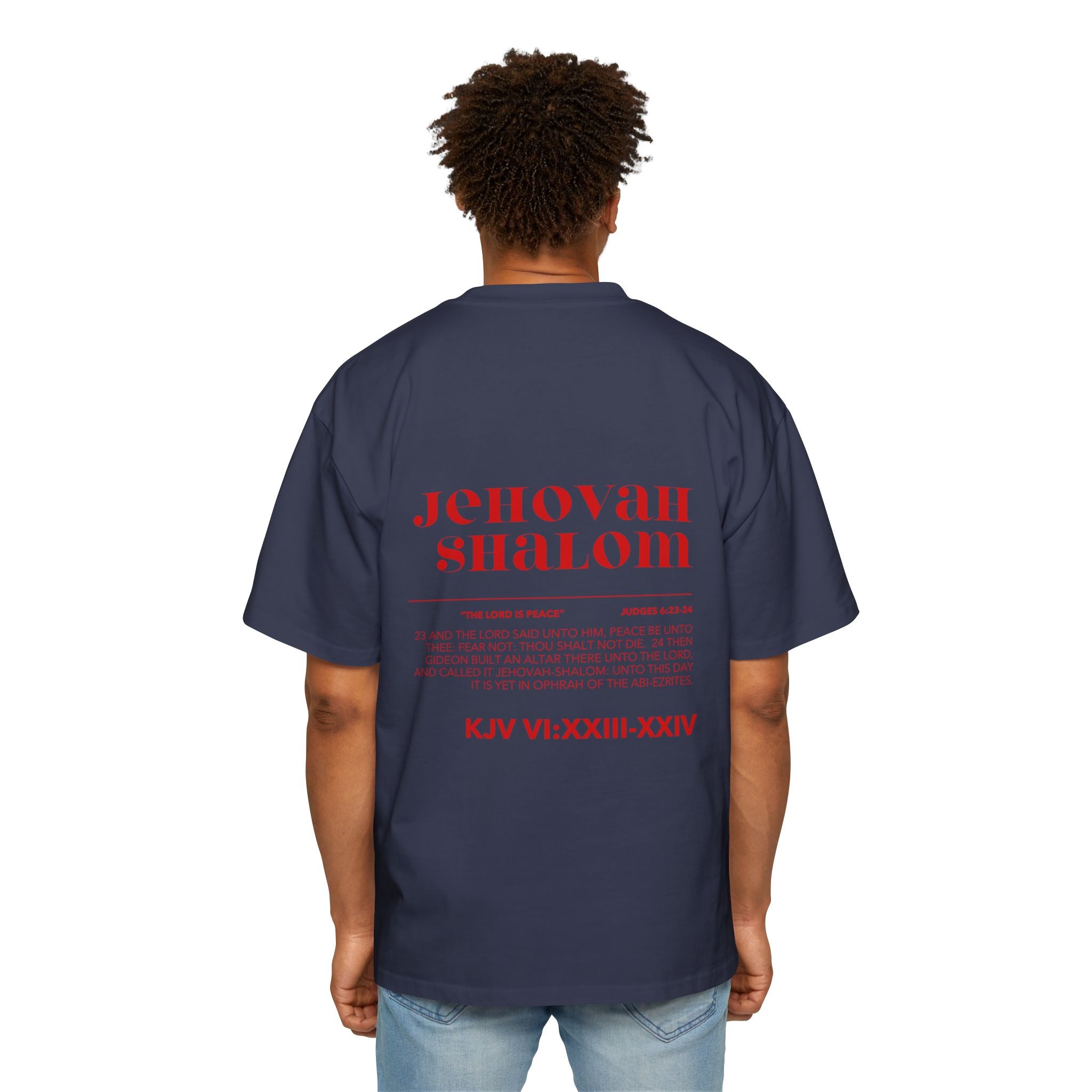 SHALOM Heavy Oversized Tee