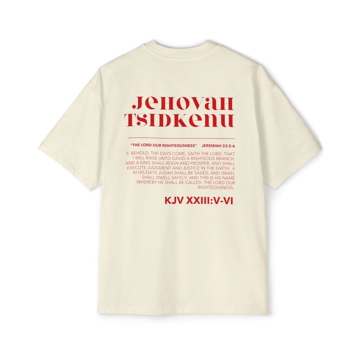 TSIDKENU Heavy Oversized Tee