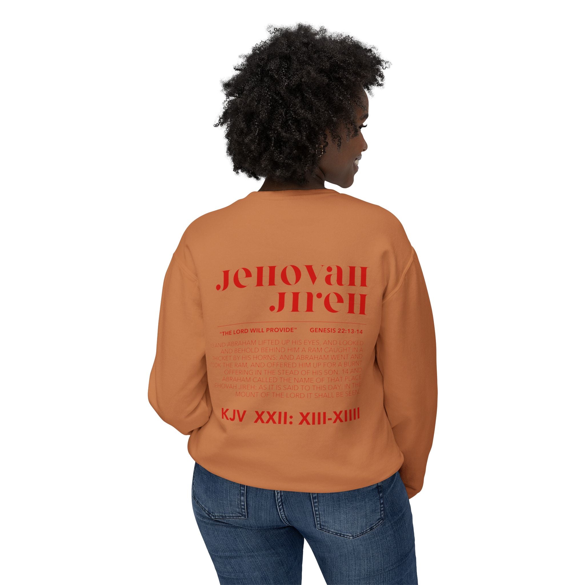 JIREH Lightweight Crewneck Sweatshirt