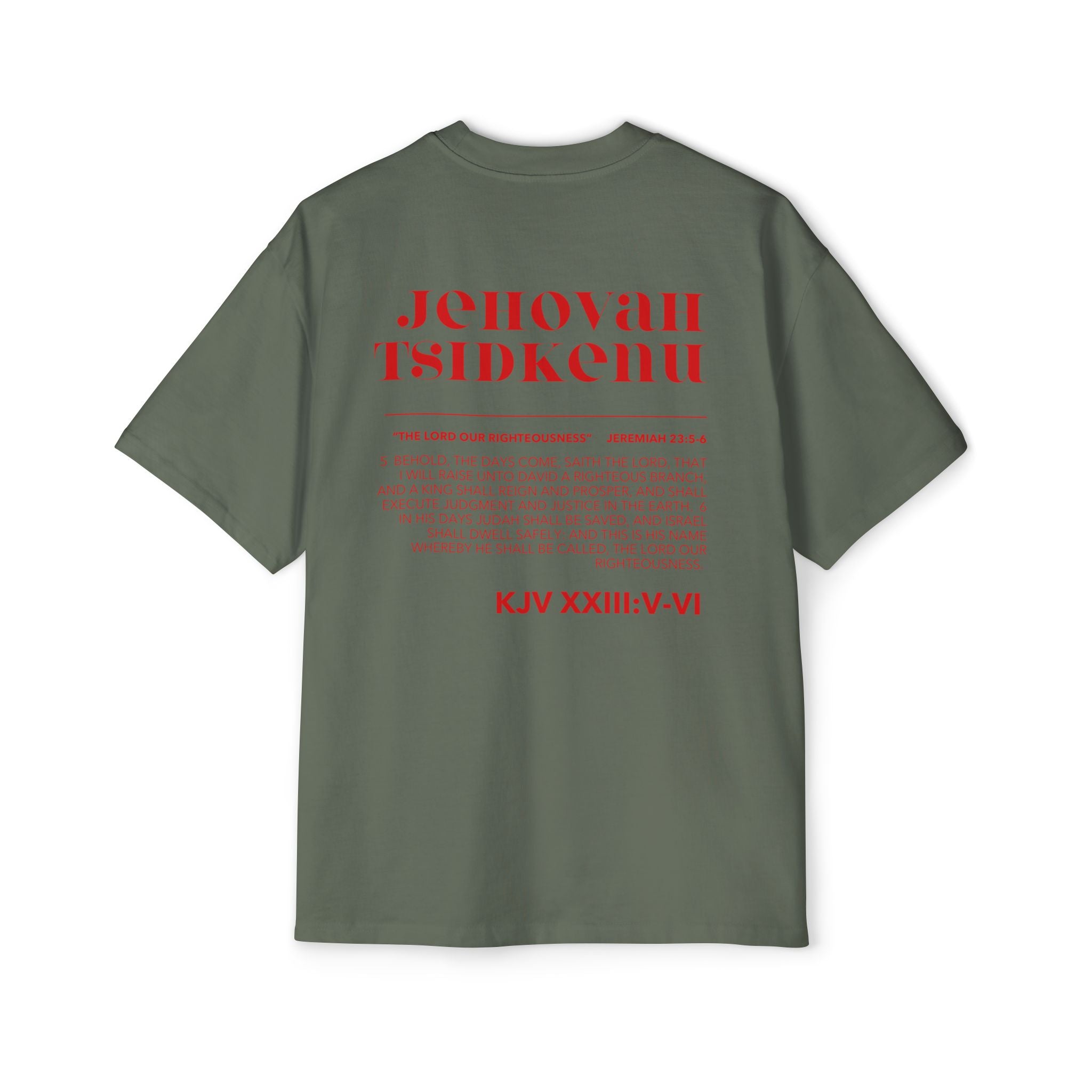TSIDKENU Heavy Oversized Tee